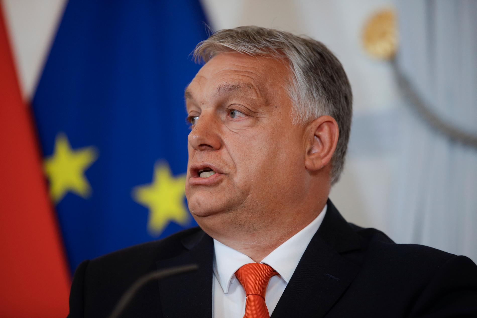 Viktor Orbán, Ungerns president. 