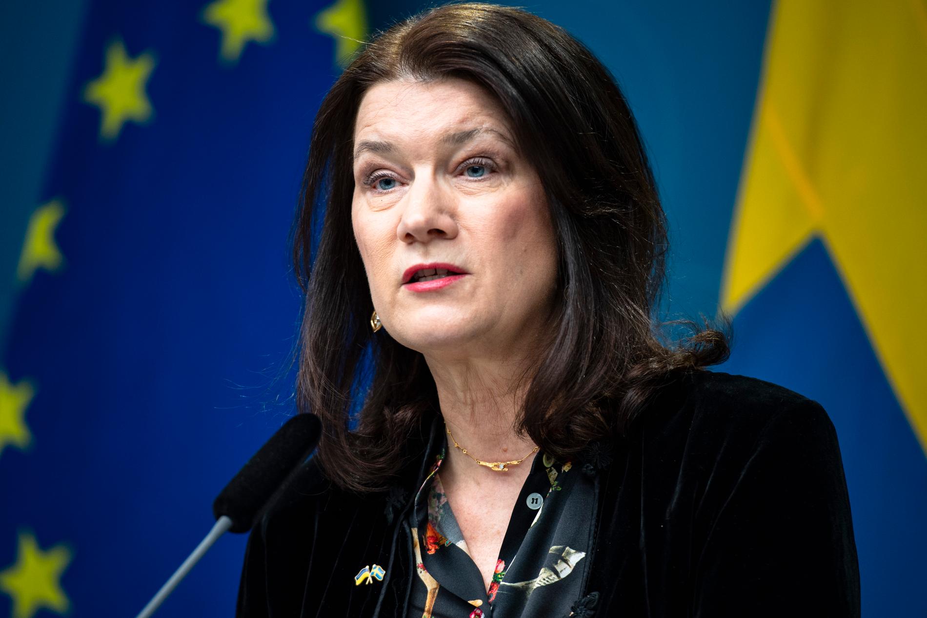 Utrikesminister Ann Linde (S) fördömer attacken.