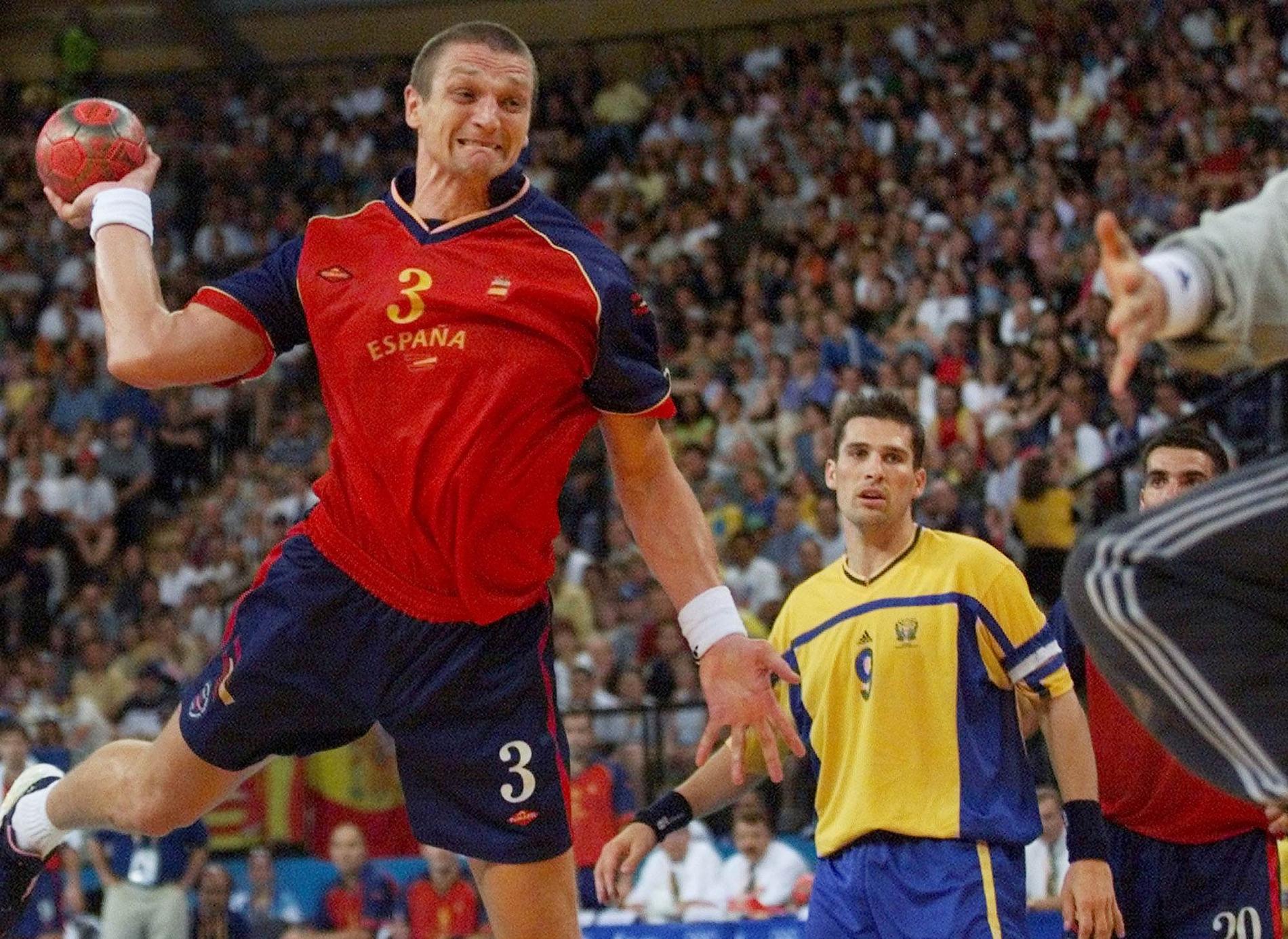 Andrej Xepkin i spanska landslaget, 2000.
