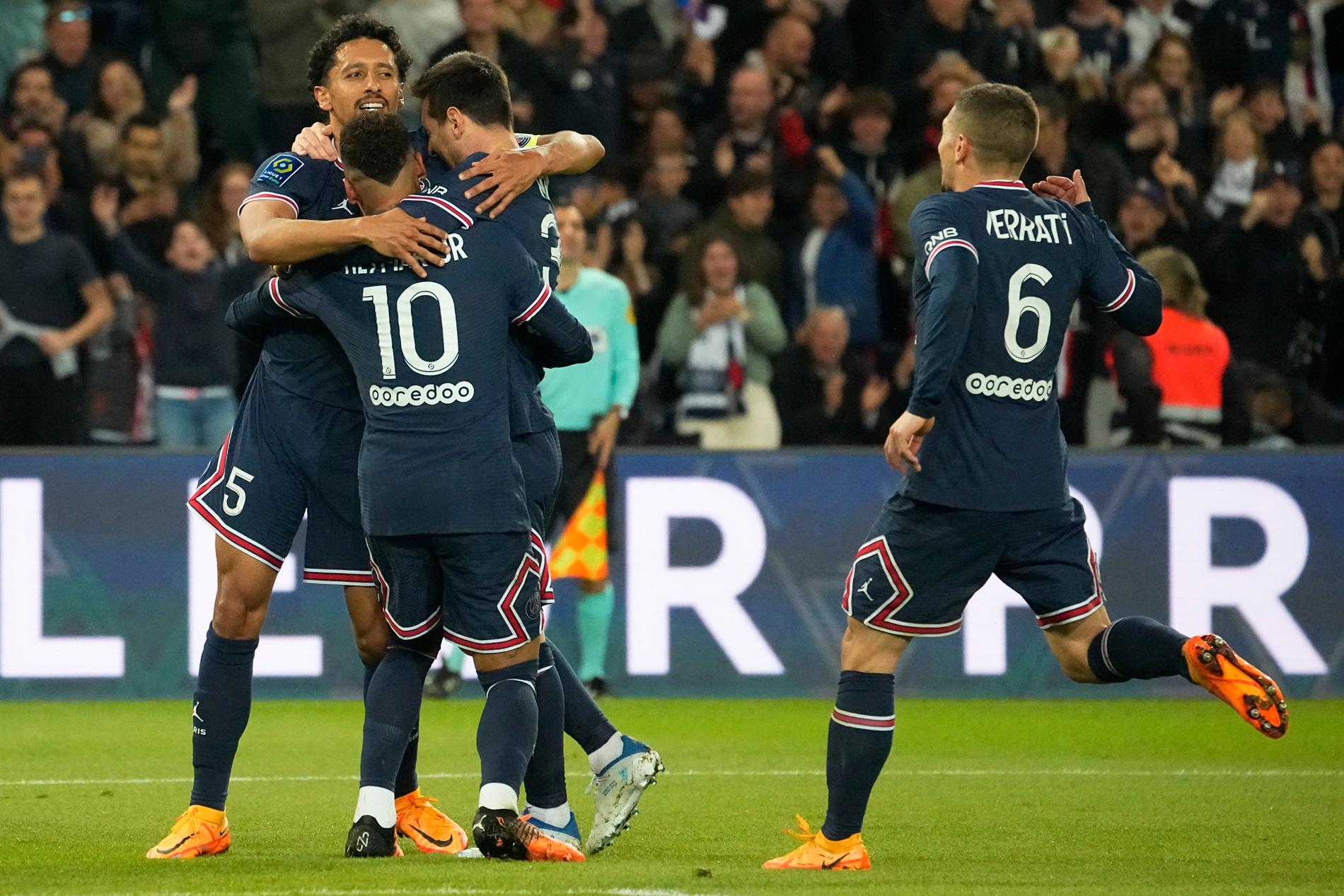 PSG säkrade titeln i Ligue 1 efter 1–1 mot Lens på lördagskvällen. 