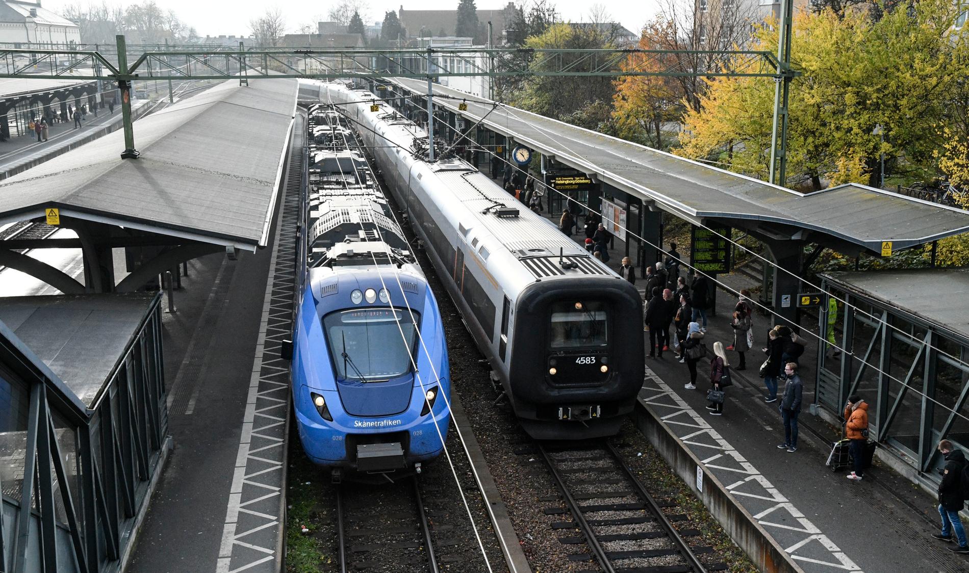 Sträcken Malmö-Lund är tättrafikerad. Arkivbild.