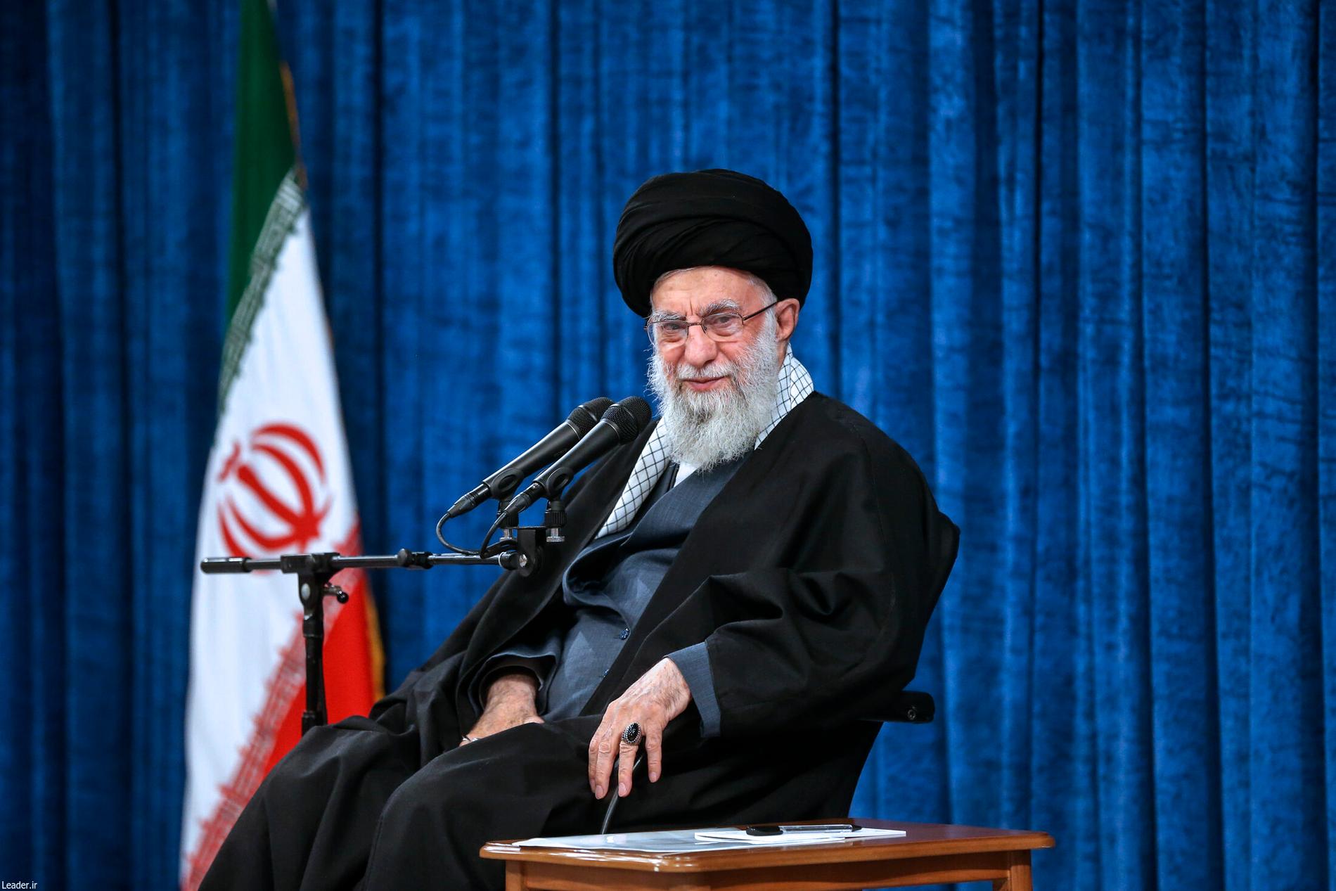 Irans ledare Ali Khamenei.