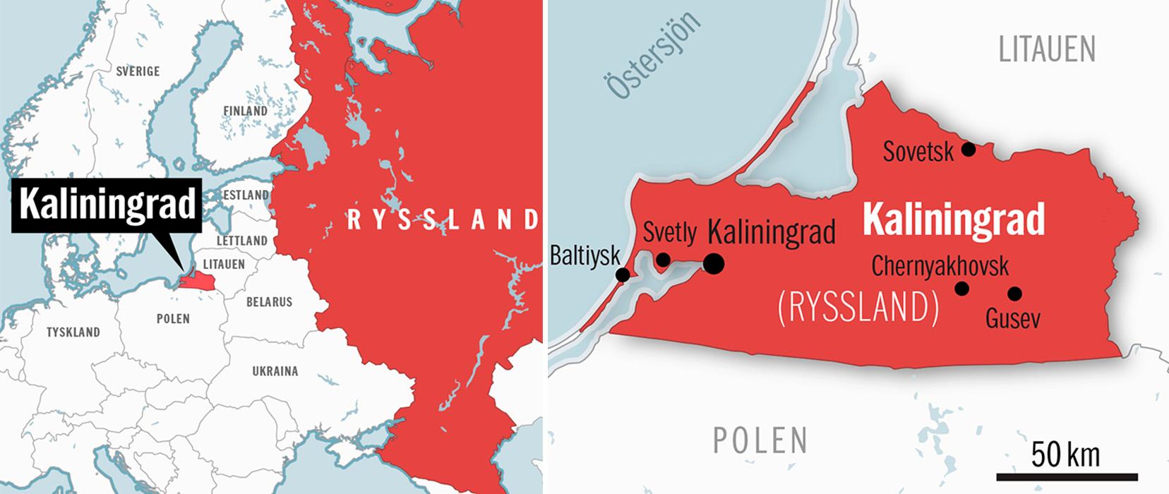 Kaliningrad-området var helt stängt för utlänningar under Sovjettiden.