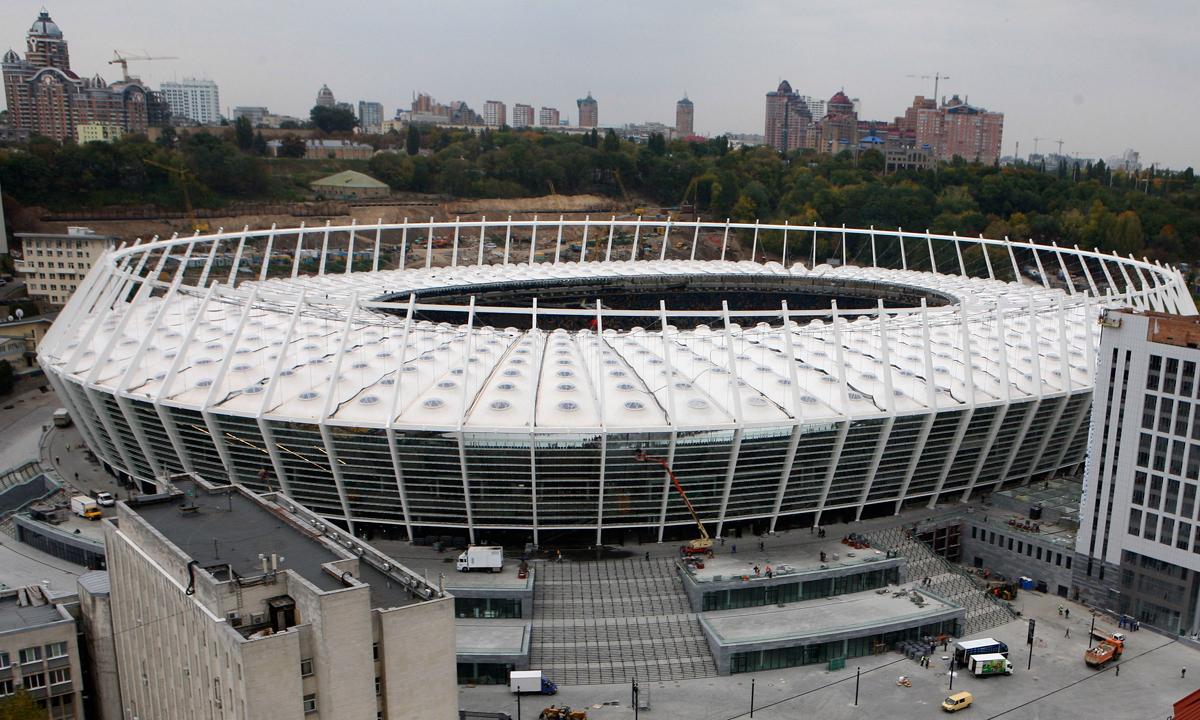 Olympiastadion i Kiev.