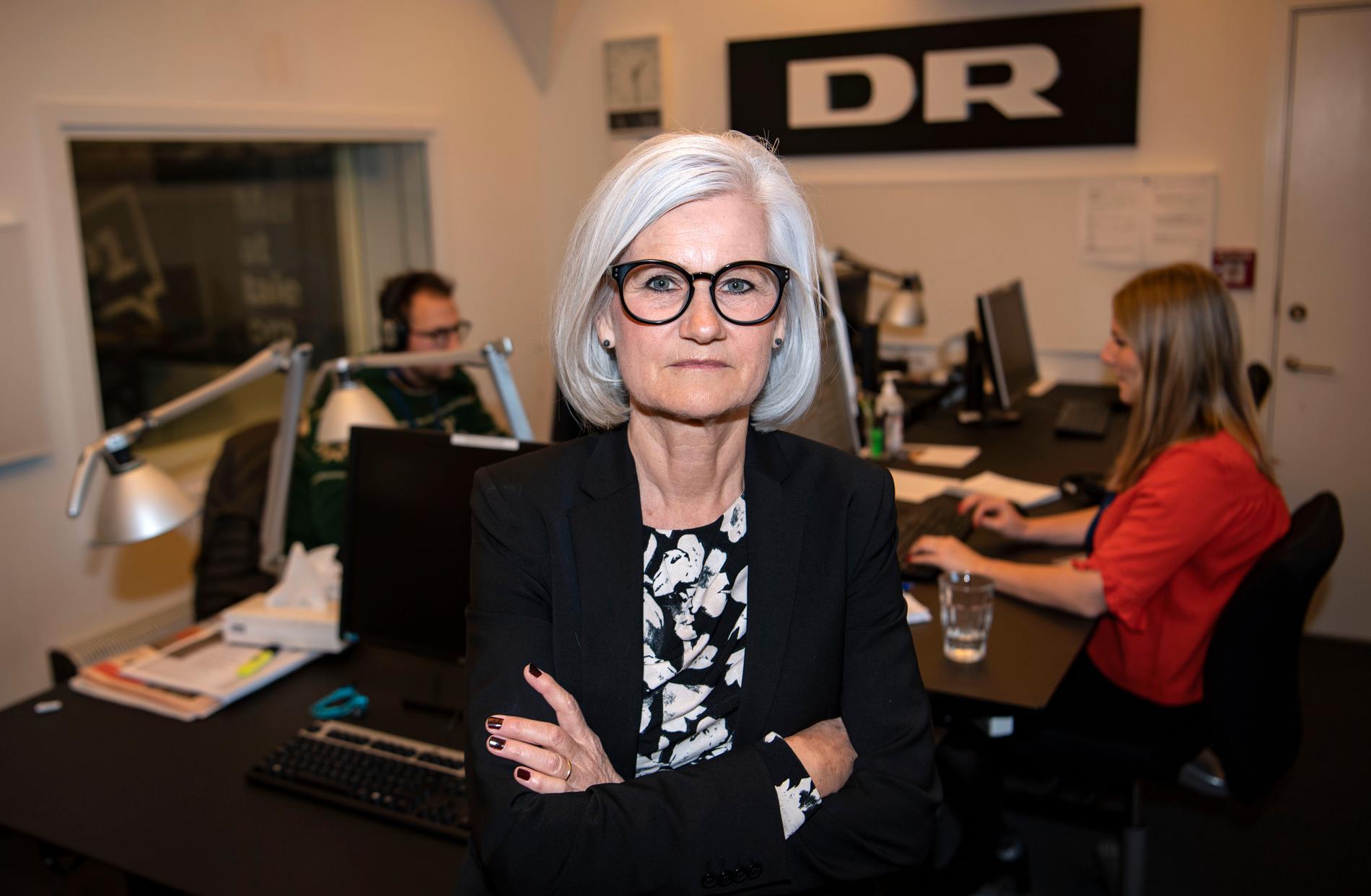 "Ska man tro opinionsmätningarna så står Mette Fredriksen stark. Men det är fortfarande många väljare som inte har bestämt sig", säger Christine Cordsen, journalist på Danmarks radio.