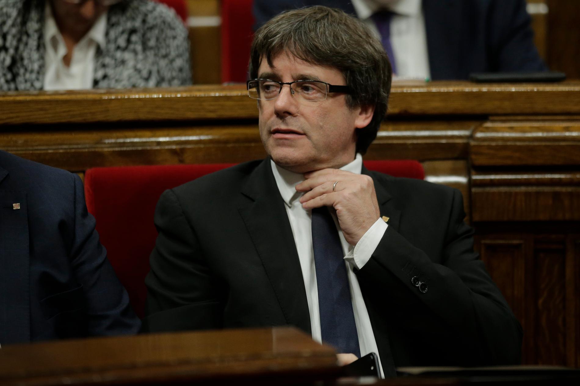 Kataloniens president Carles Puigdemont.