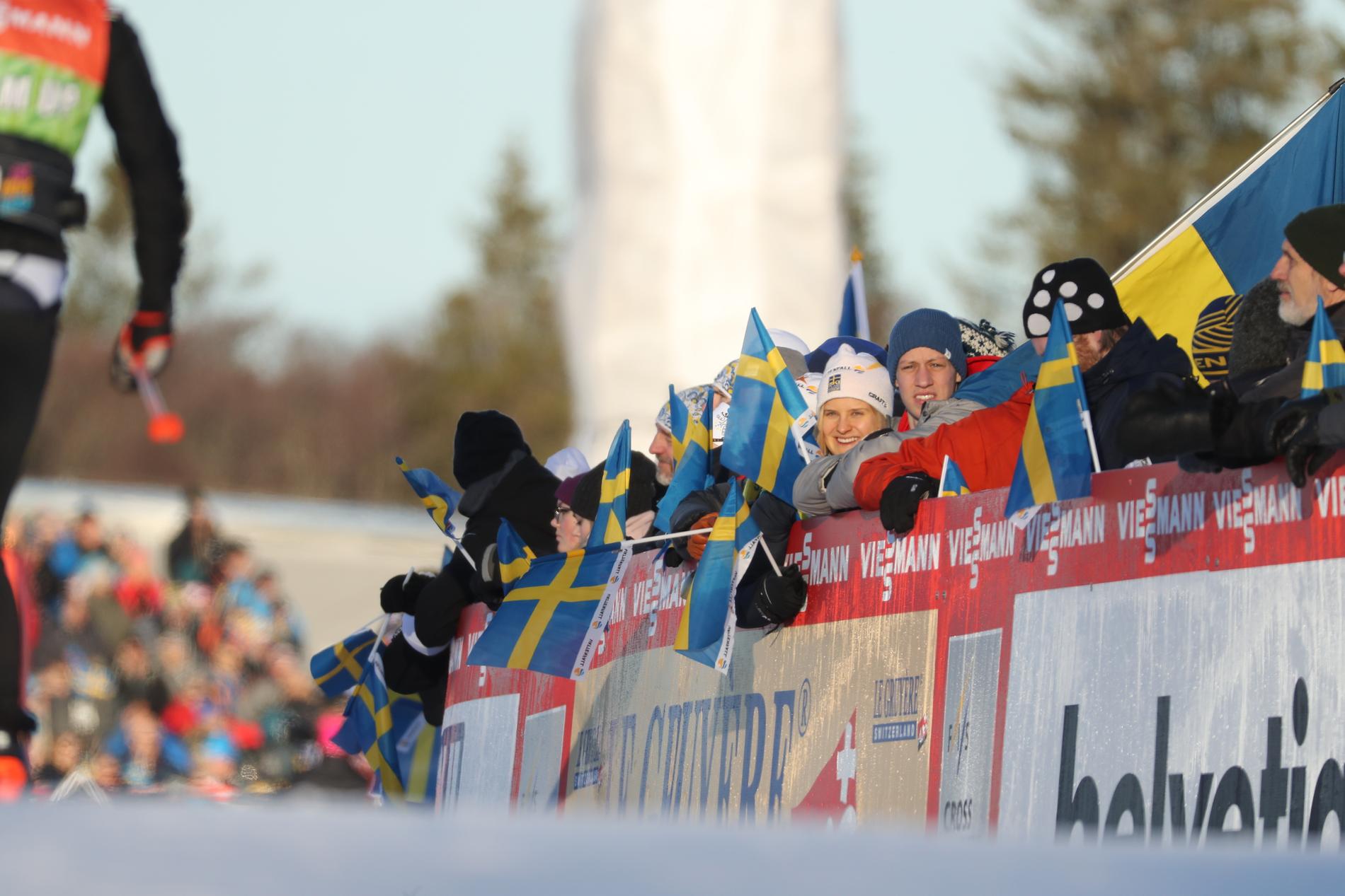 Världscuptävlingarna i Ulricehamn brukar locka mycket publik. I vinter finns det risk att loppen får avgöras utan åskådare. Arkivbild.