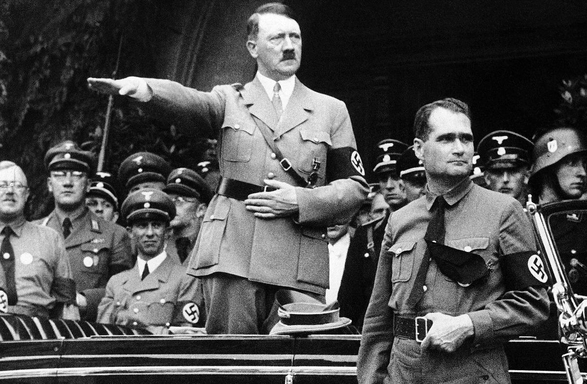 Adolf Hitler som Tysklands ledare.