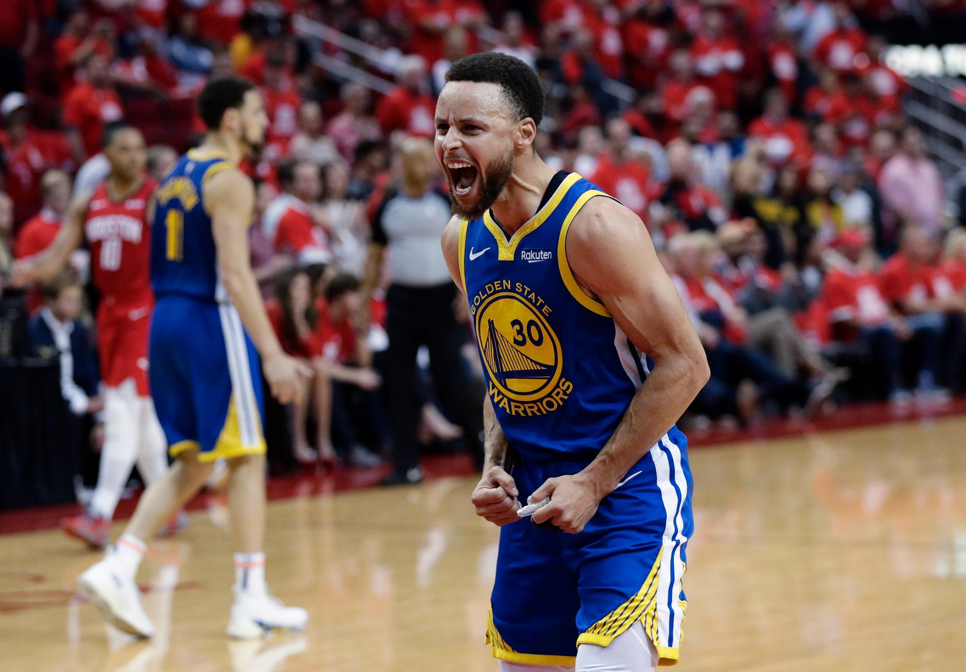 En glad Stephen Curry är klar för NBA-kvartsfinal med sitt Golden State.