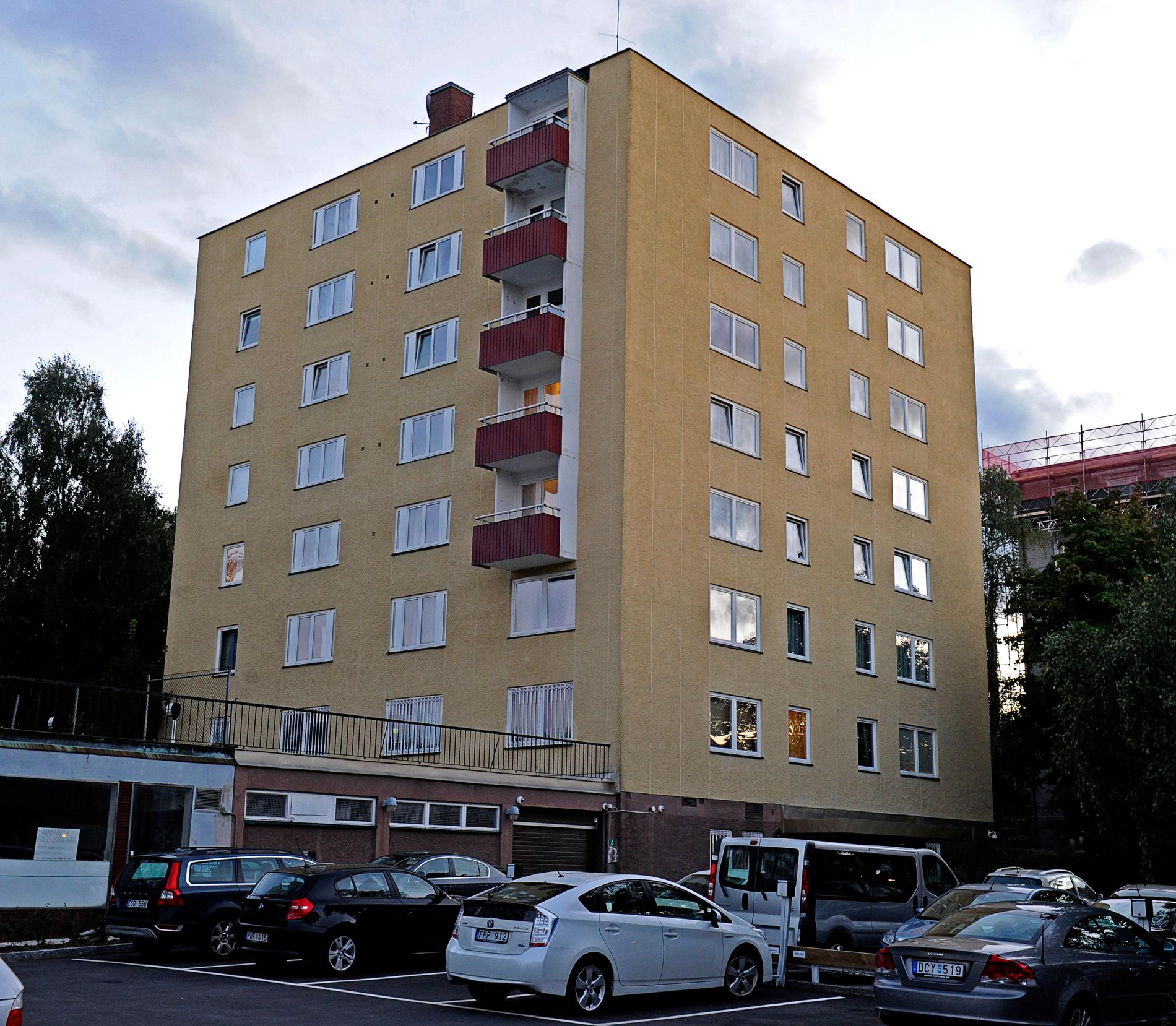 Det väldigt omdiskuterade ”ryska huset” på Lidingö i Stockholm.