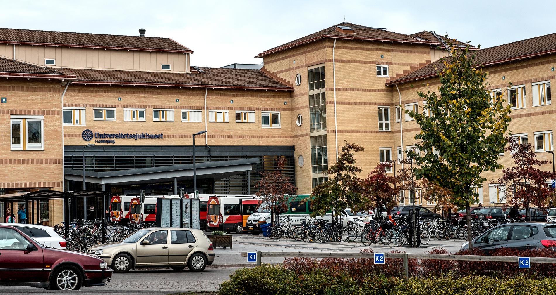 Universitetssjukhuset i Linköping. Arkivbild. 
