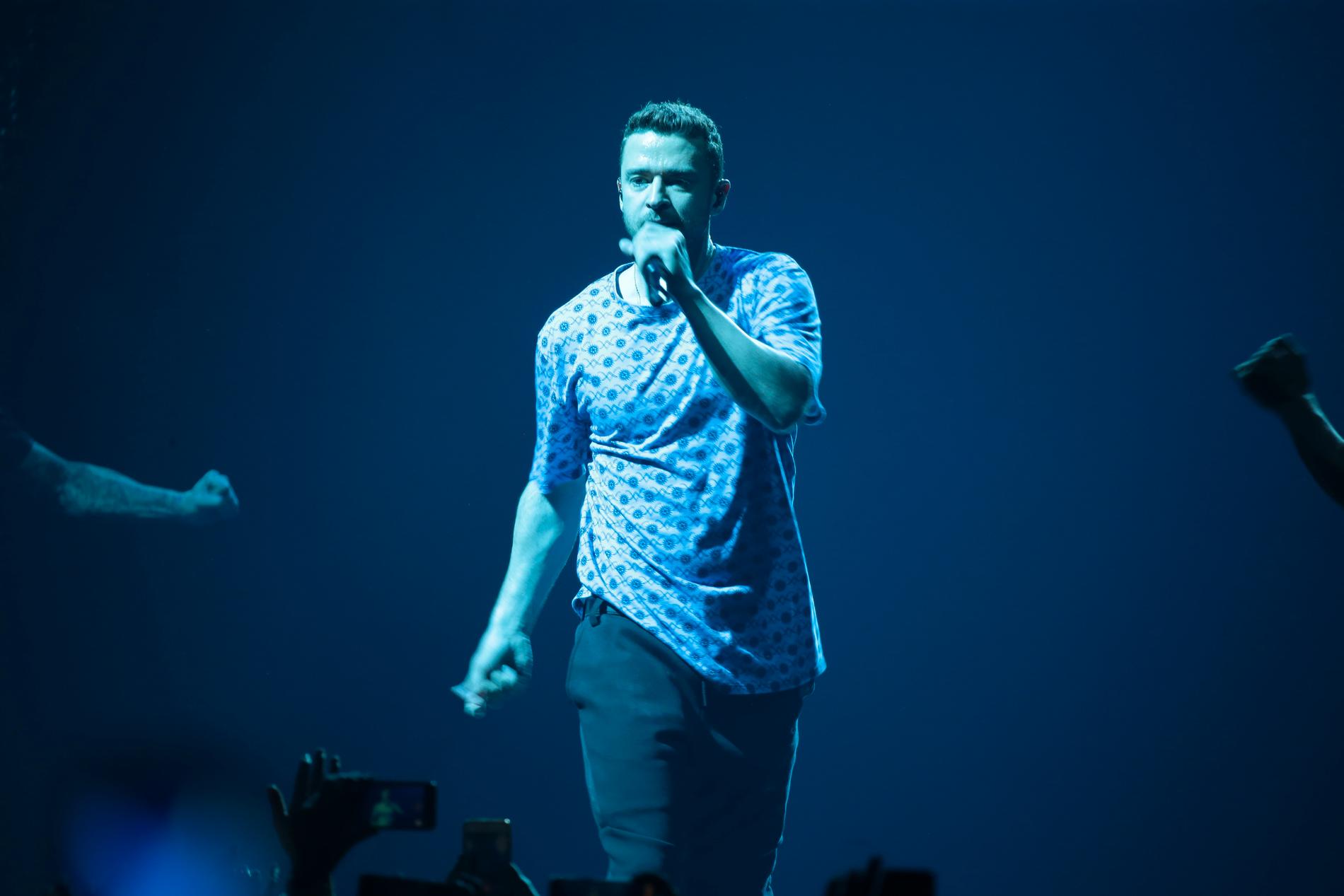 Justin Timberlakes senaste album "Man of the woods" kom 2018. Arkivbild.