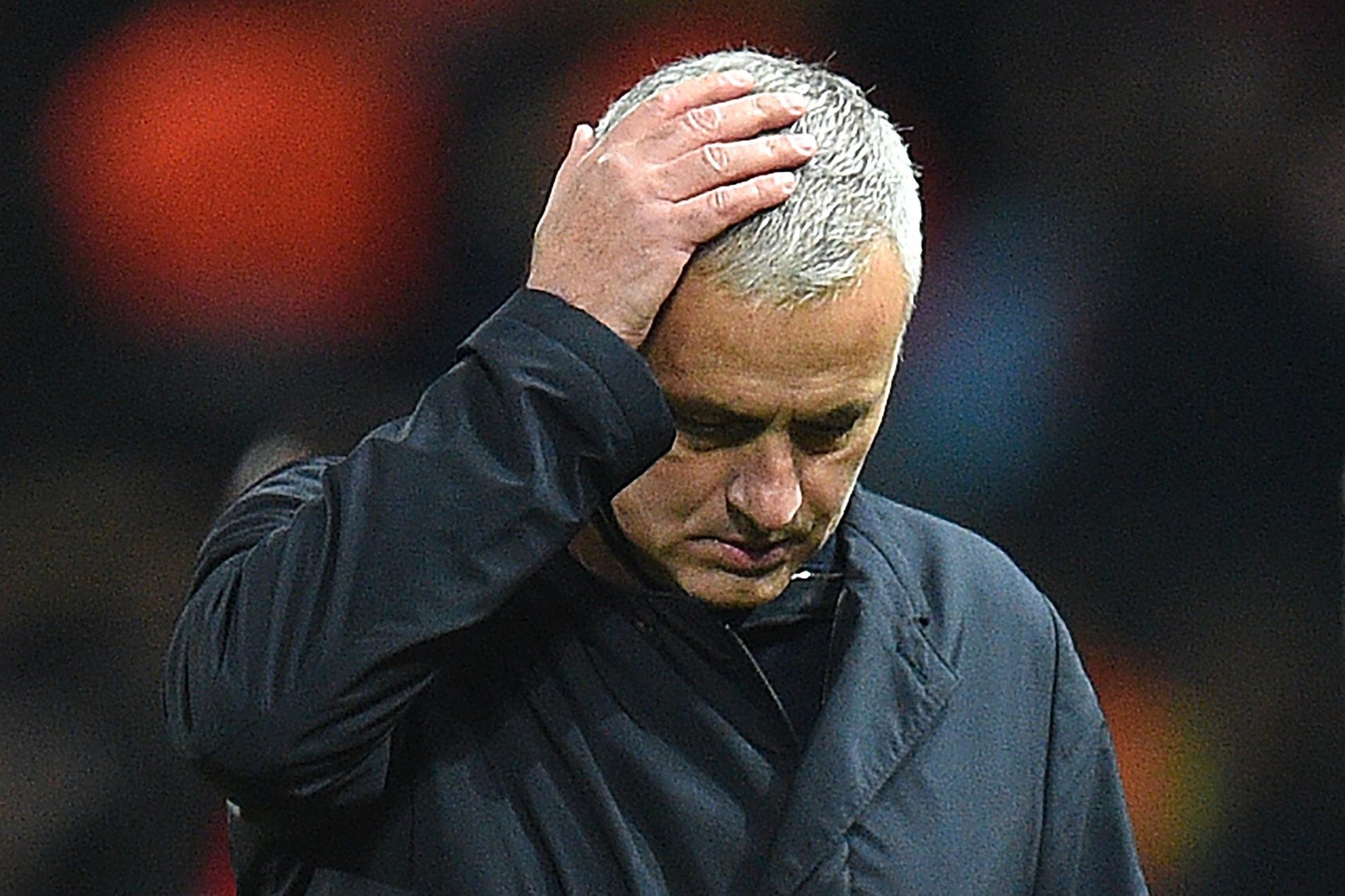 Jose Mourinho fick sparken tidigare i veckan. 