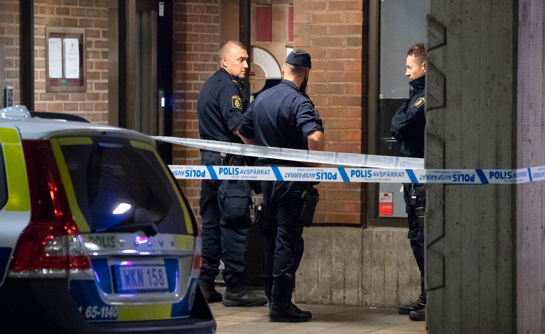 Natten till den 9 september förra året utlöstes en explosion i ett bostadshus i Malmö. Nu åtalas fyra personer för att ligga bakom dådet. Arkivbild.