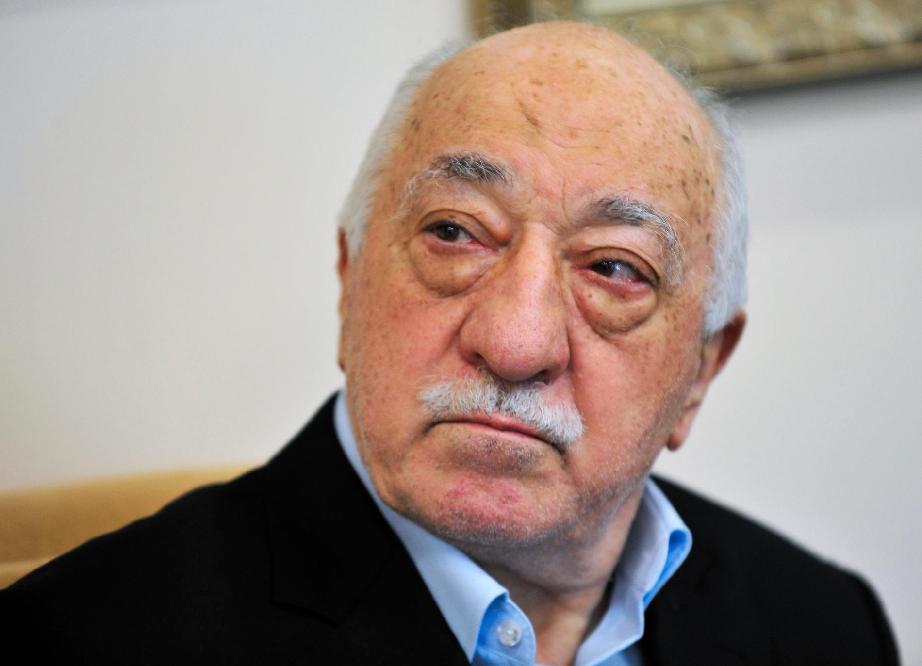 Fethullah Gülen, anklagas för att ha varit hjärnan bakom kuppförsöket 2016, men han nekar. Arkivbild från 2016.