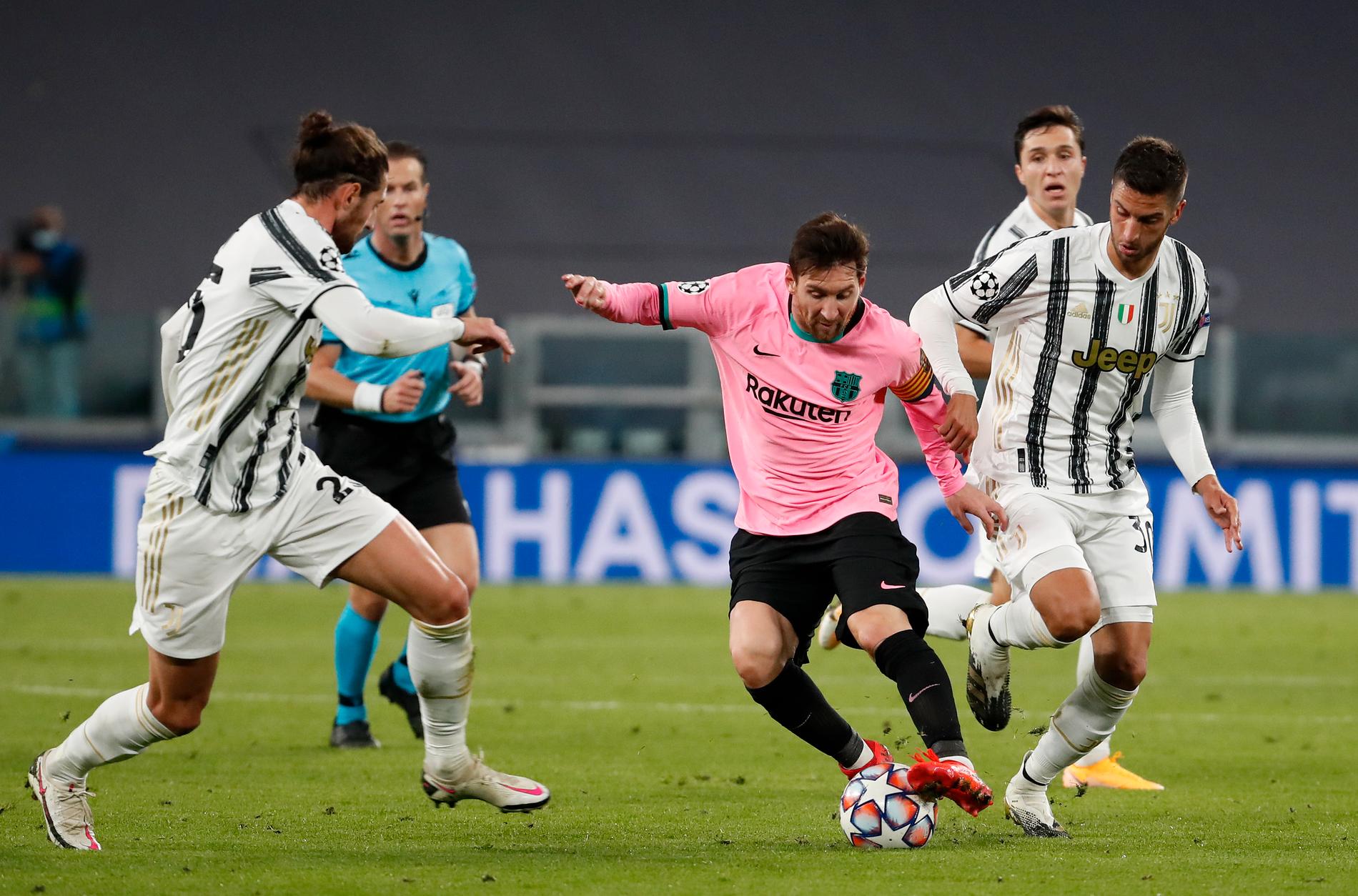 Lionel Messis Barcelona vann stormötet borta mot Juventus.