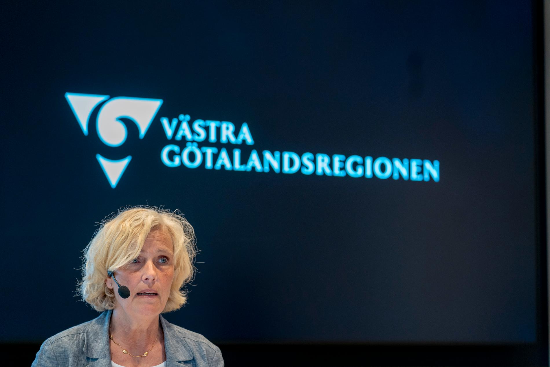 Ann Söderström, hälso- och sjukvårdsdirektör i Västra Götalandsregionen.