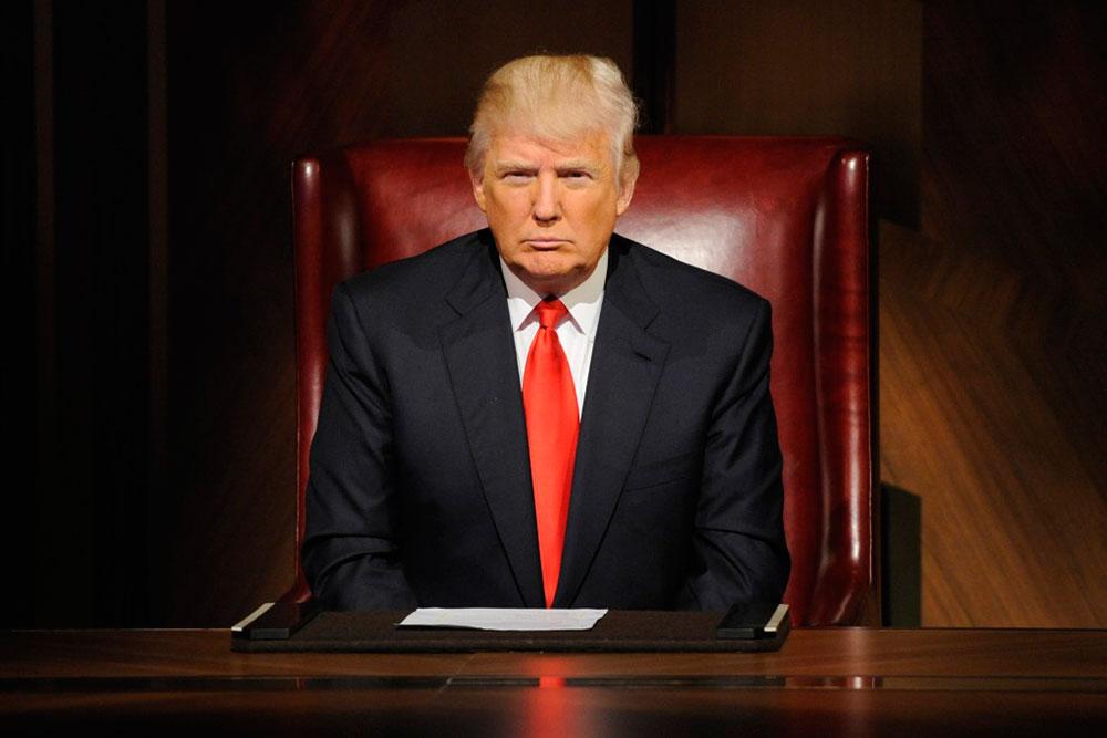 Donald Trump i The Apprentice.