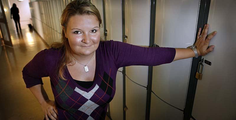 SLUTADE MOBBA Louise Eneberg från Stockholm har upplevt mobbning från båda sidor.