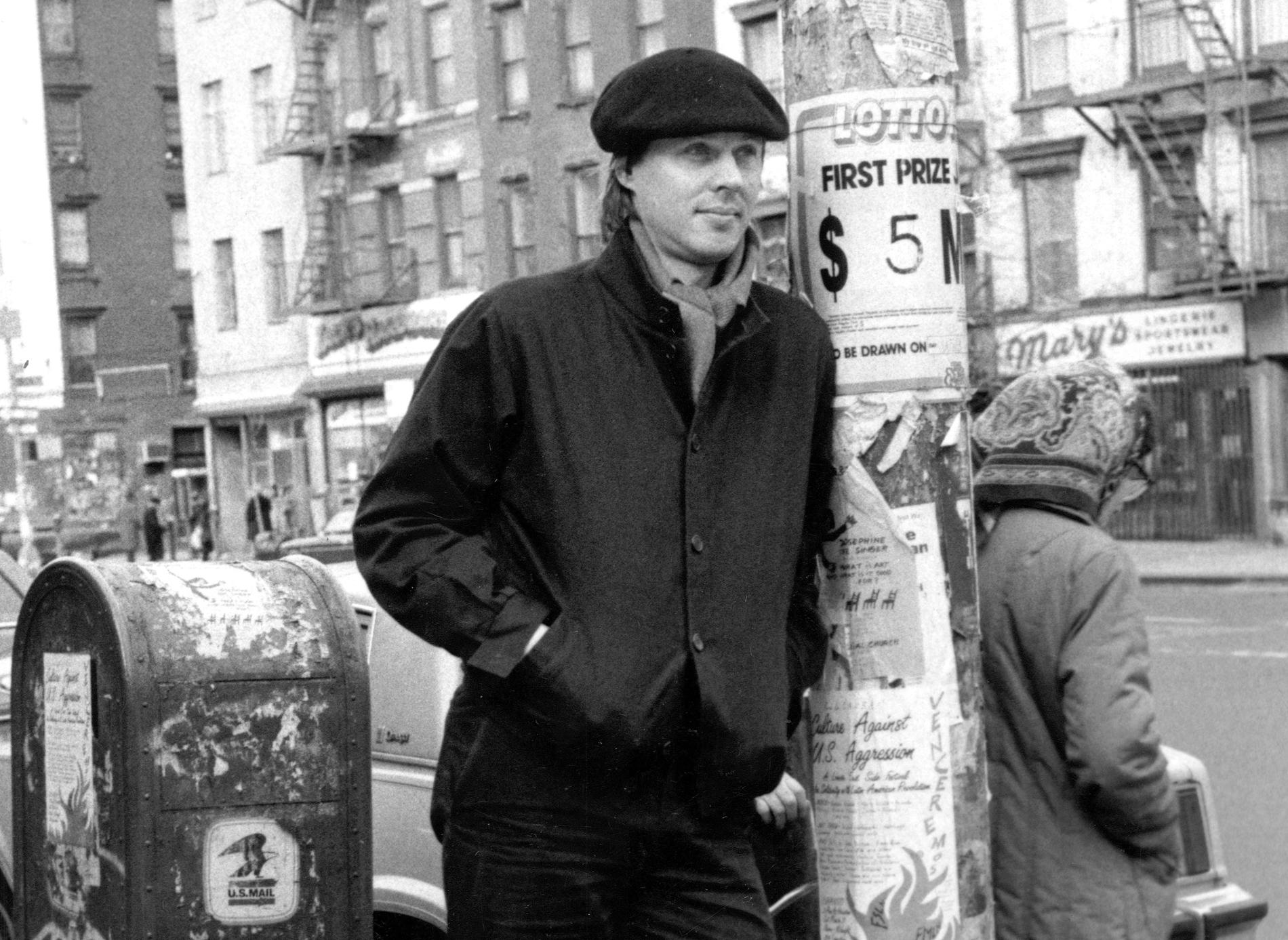 Tom Verlaine hemma i New York i september 1984.