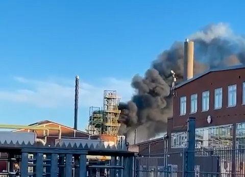 Oljebrand släckt på raffinaderi i Nynäshamn