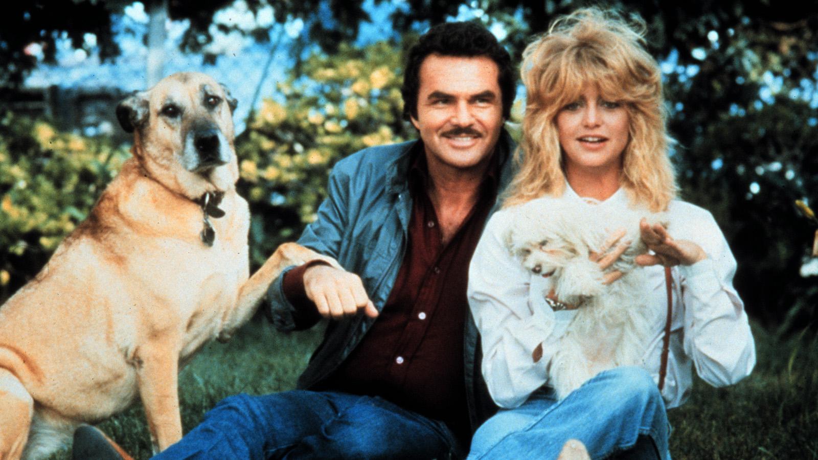 Burt Reynolds och Goldie Hawn i ”Tjejen som inte ville gifta sig”.