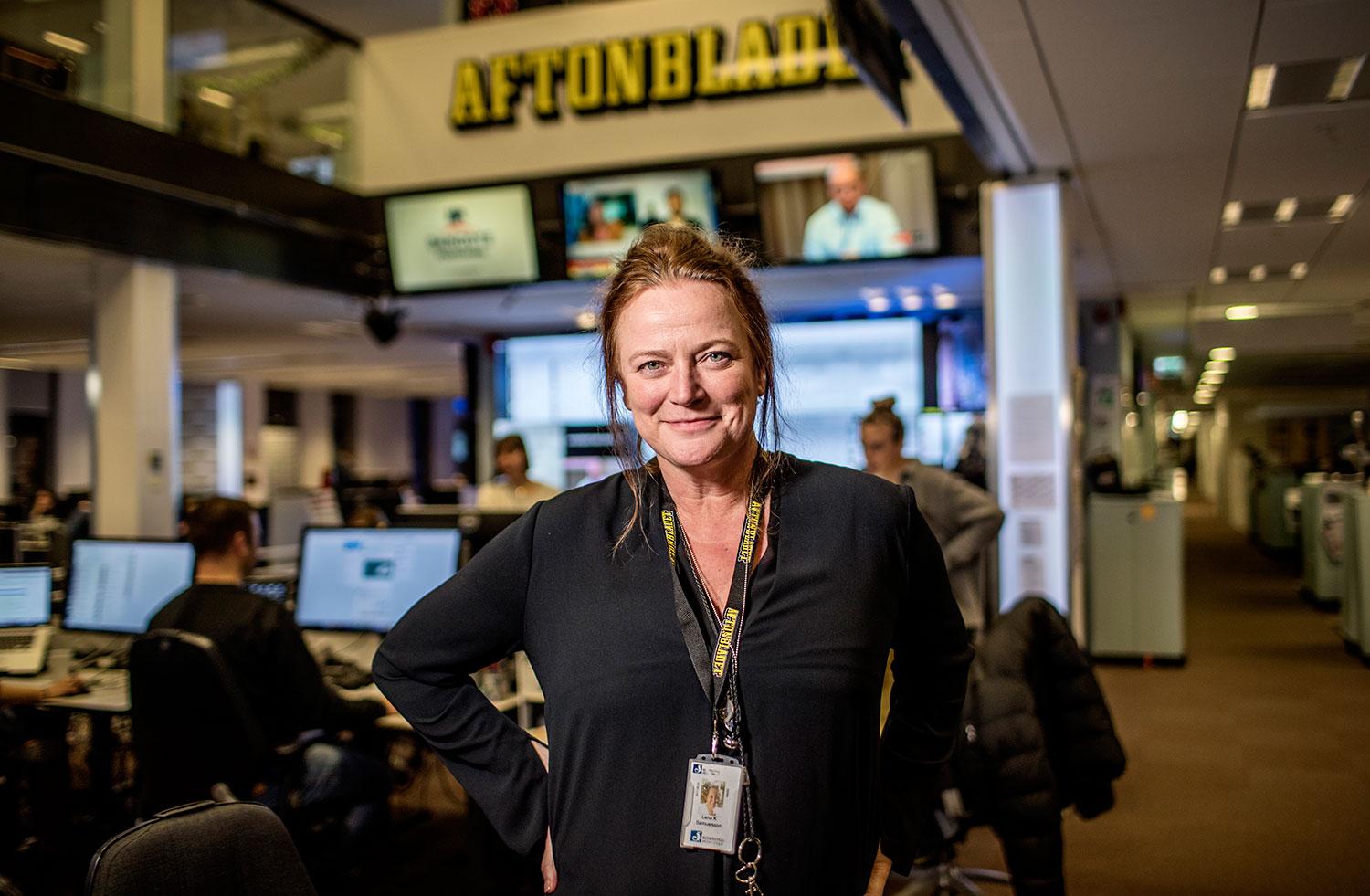 Lena K Samuelsson, Aftonbladets publisher, skriver om valet 2018.
