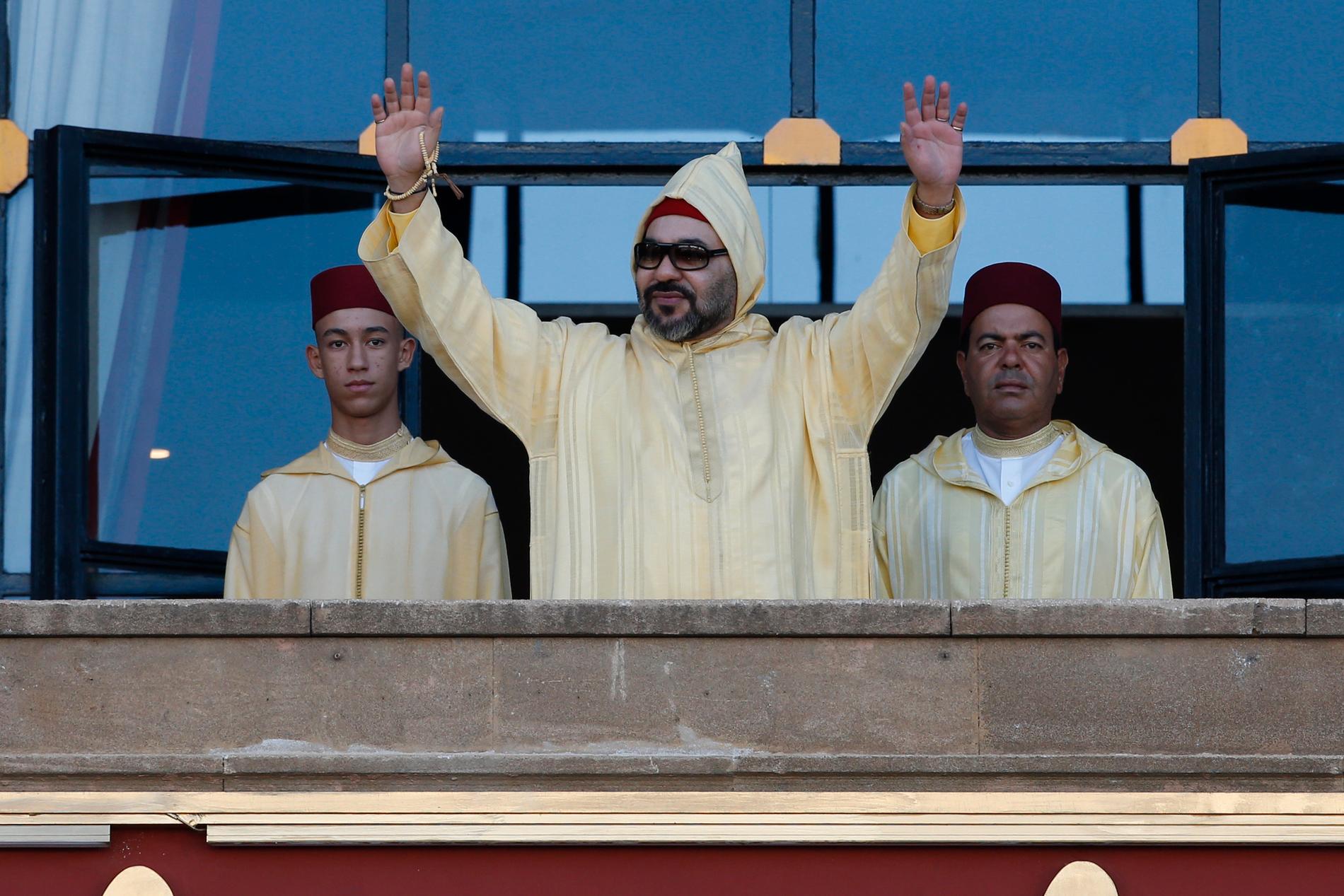 Marockos kung, Mohammed VI, har lanserat landet som en stabilitetens föregångare i regionen. Arkivbild.