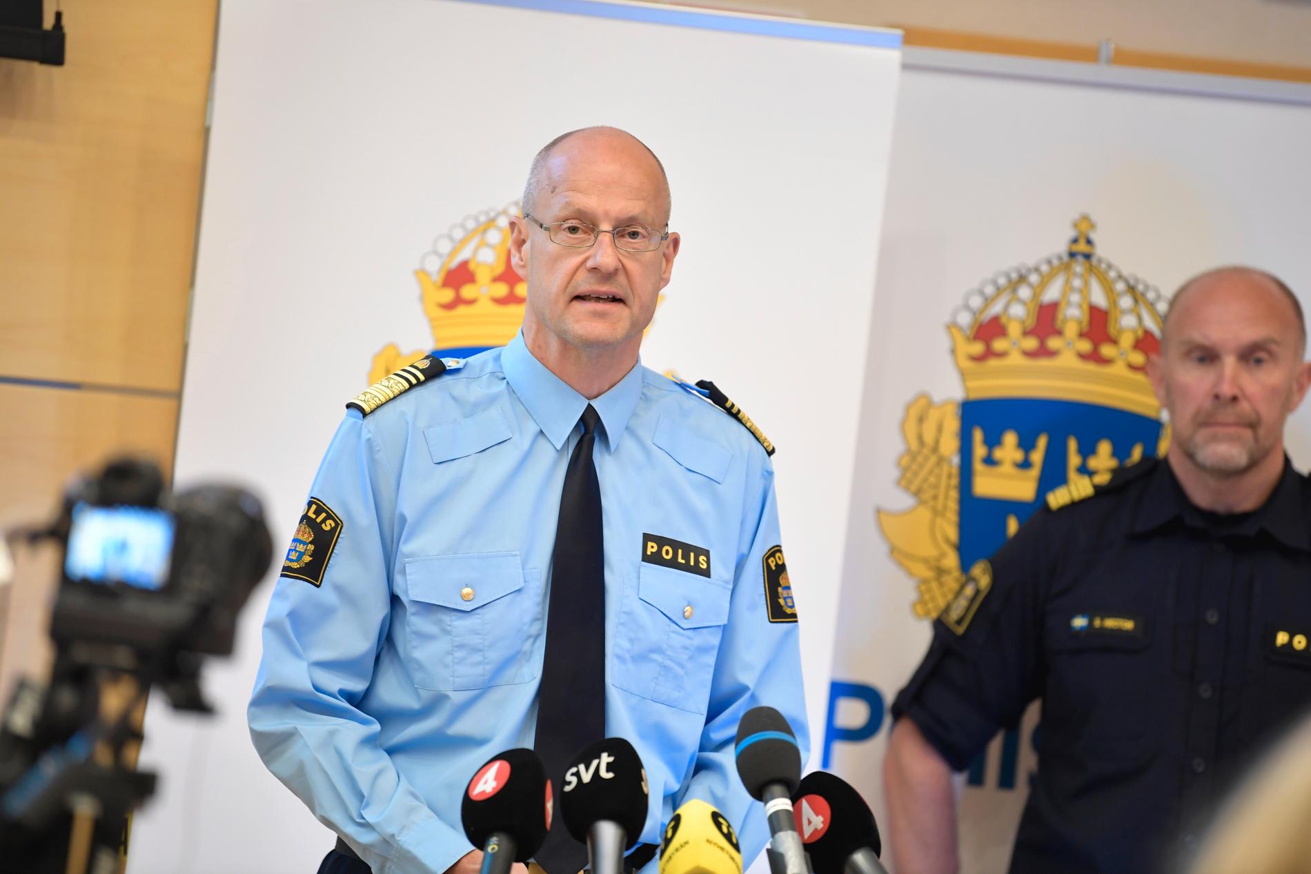 Vice polischefen Mats Löfving.