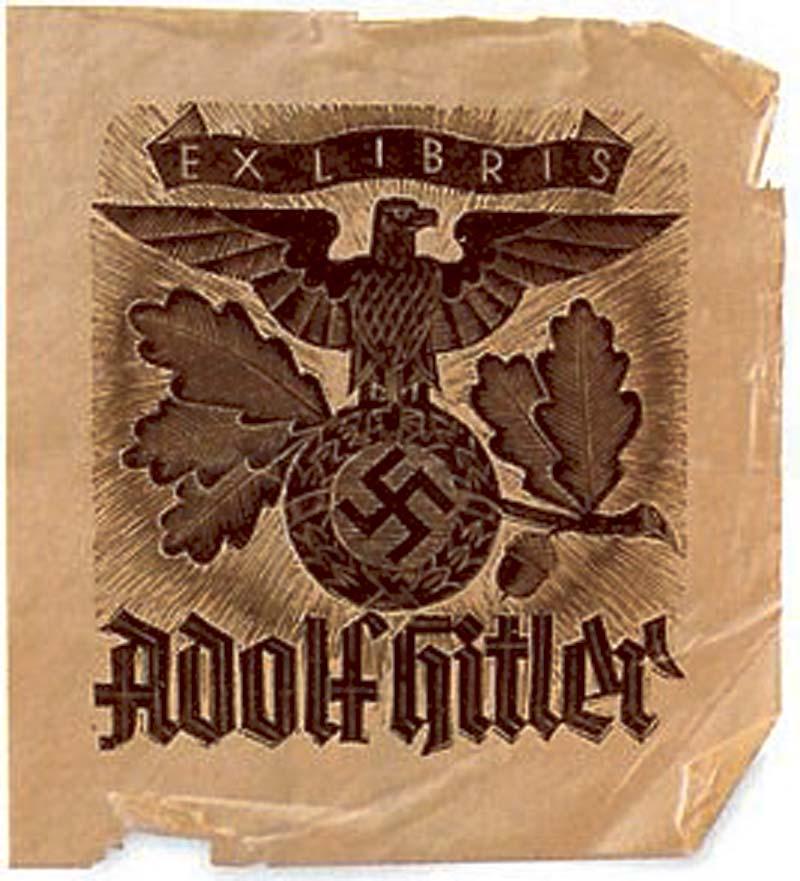 Hitlers exlibris.