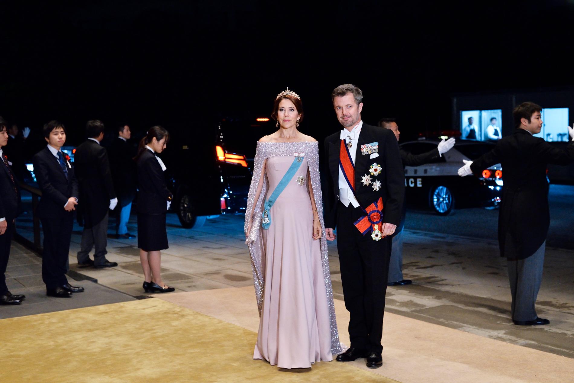 Kronprinsen and kronprinsessan av Danmark.
