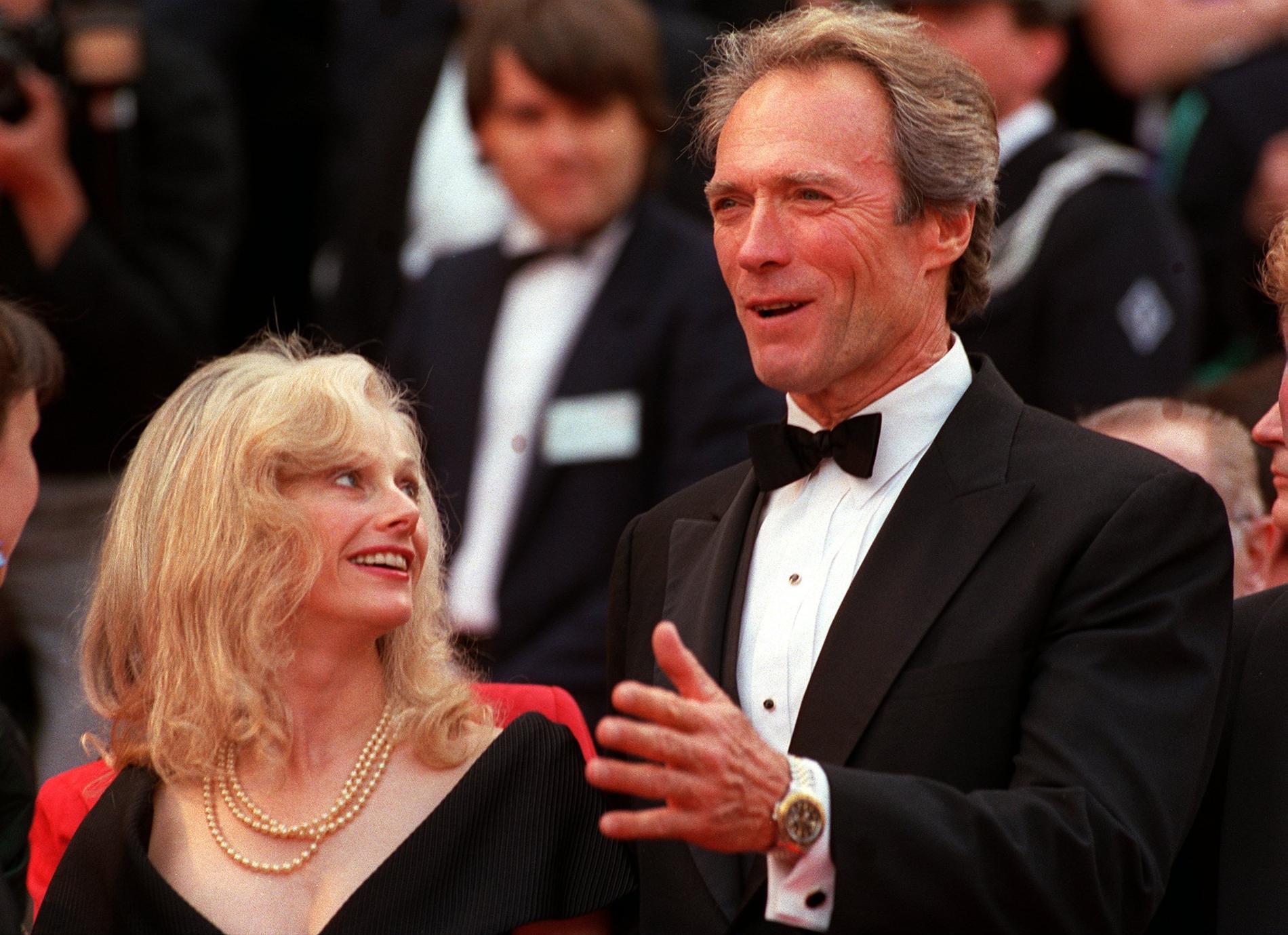 Sondra Locke och Clint Eastwood på filmfestivalen i Cannes 1988.