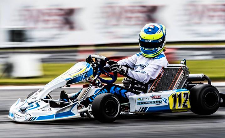 KARTLAGD DRÖM ”Det långsiktiga målet F1”, säger 15-årige Rasmus Lindh.
