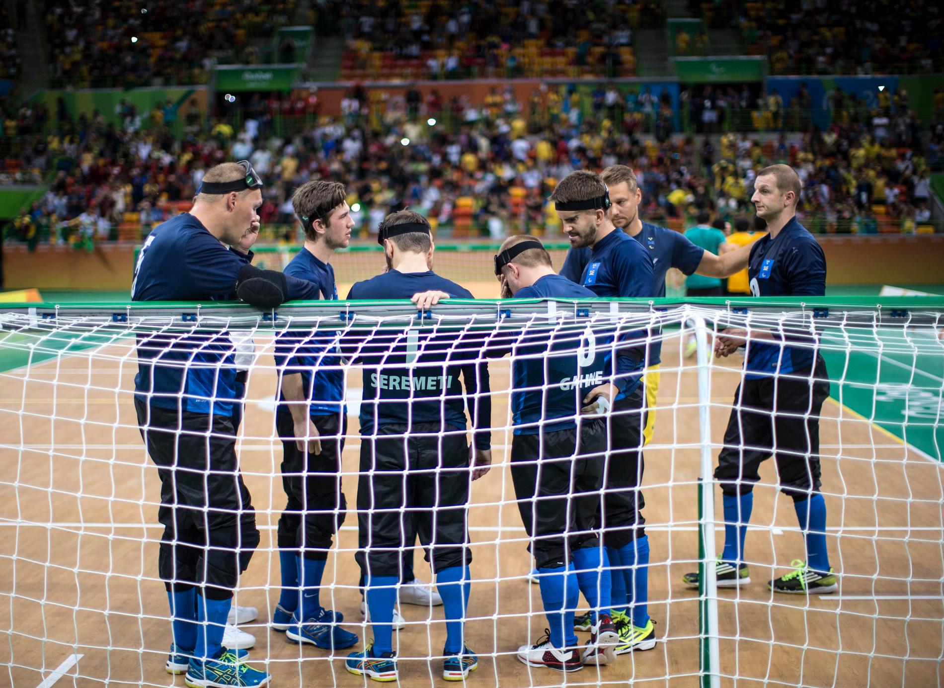 Herrlandslagets senaste Paralympics var 2016 då man blev fyra efter att ha förlorat bronsmatchen mot Brasilien. Arkivbild.