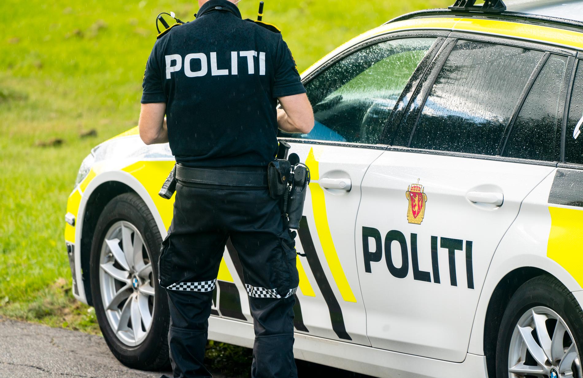 Norsk polis jagar en dubbelmördare som har rymt. Arkivbild.
