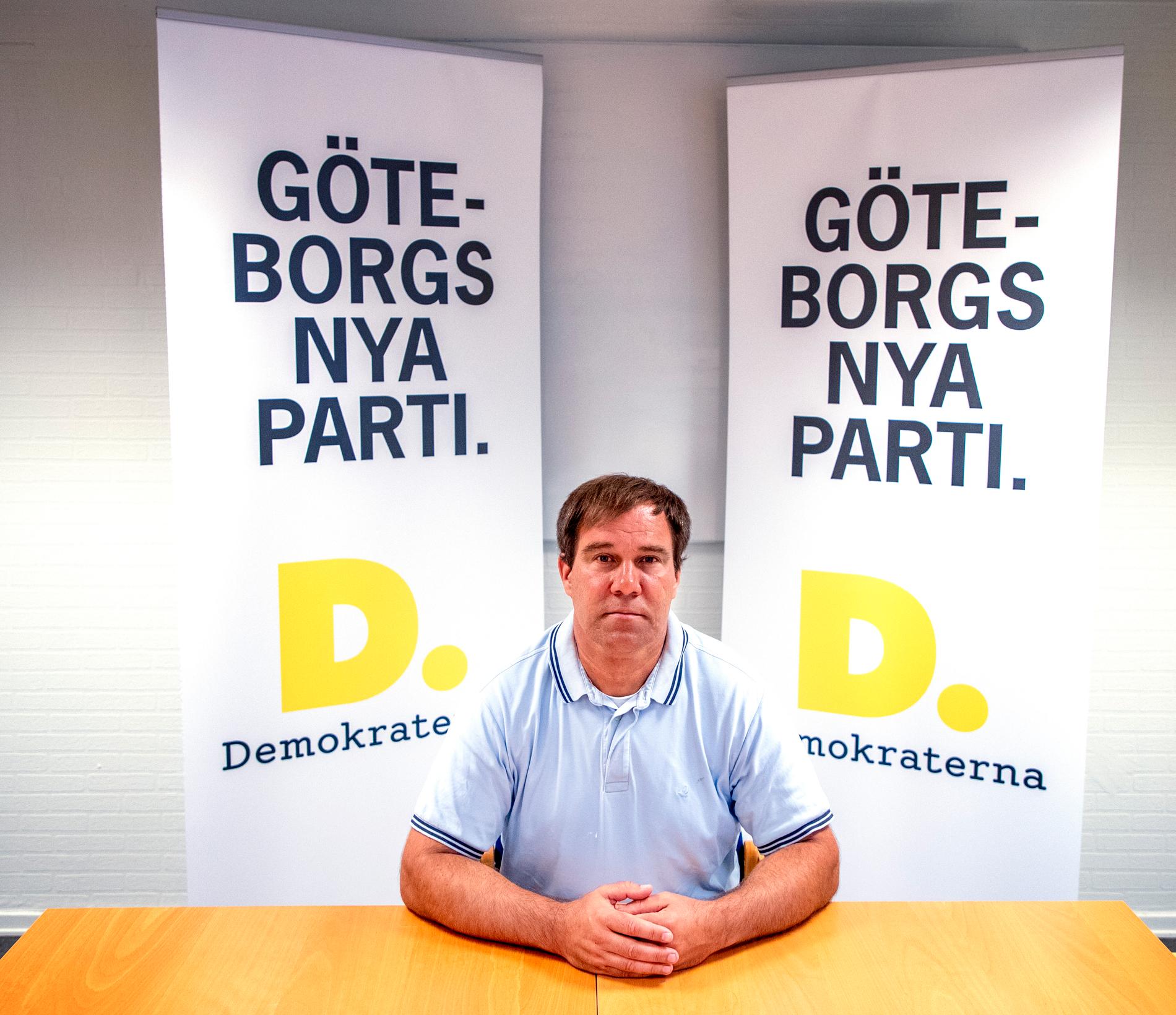 Martin Wannholt, partiledare för Demokraterna i Göteborg. Arkivbild.