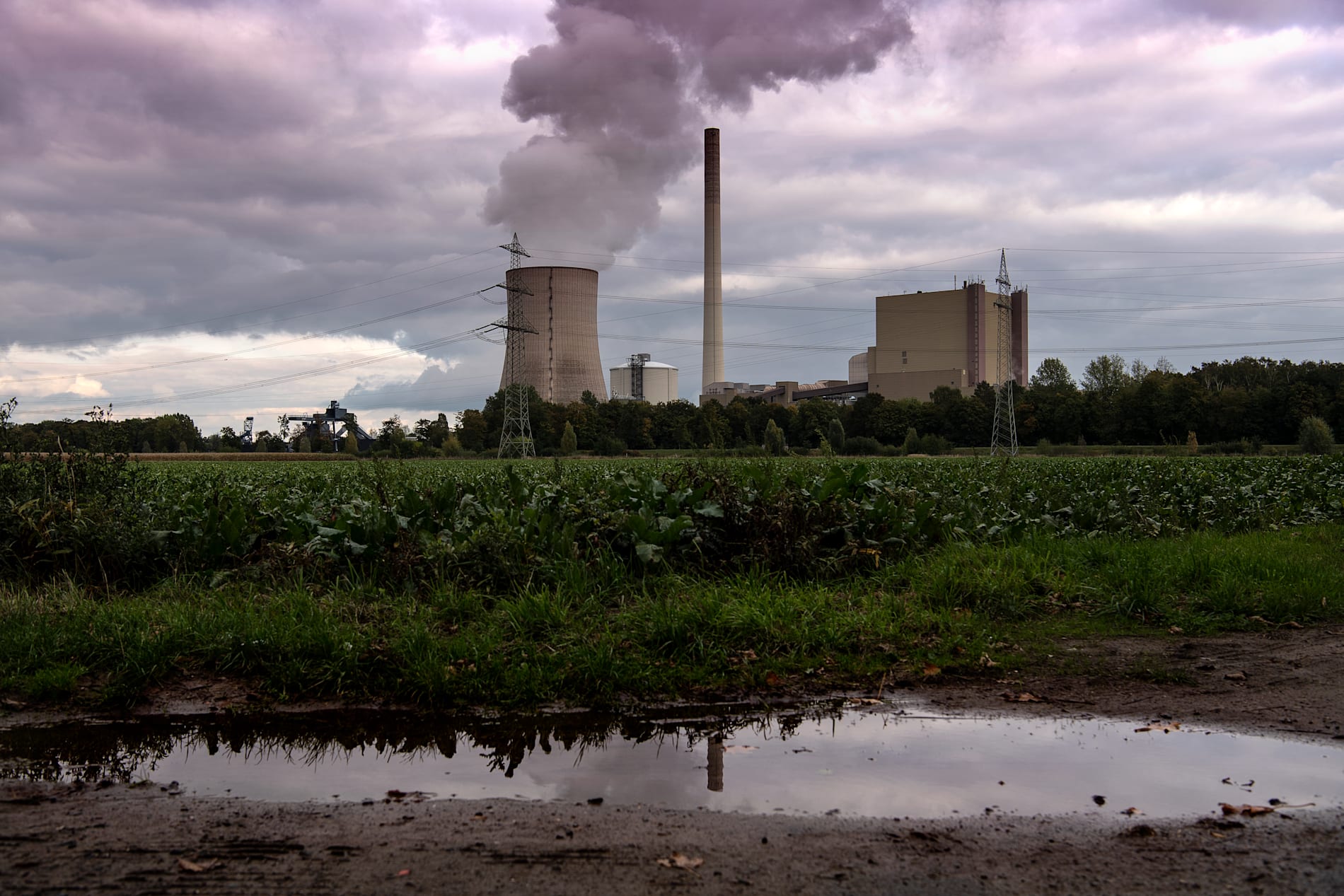Kolkraftverket Hayden i Petershagen, Tyskland skulle egentligen ha varit stängt nu. Rysslands gaskrig tvingade landet att starta produktionen igen.