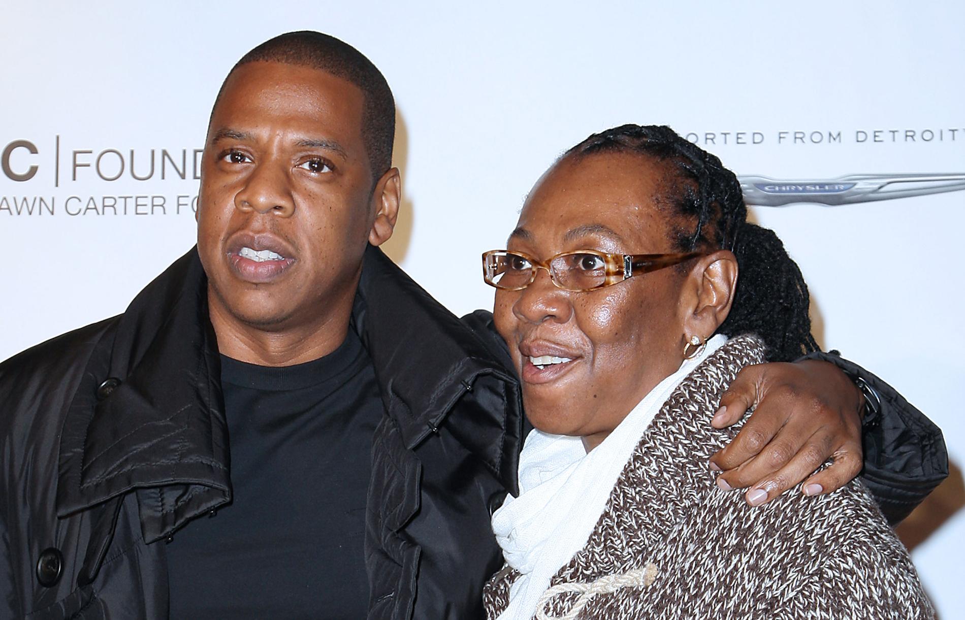Jay Z och mamma Gloria Carter.