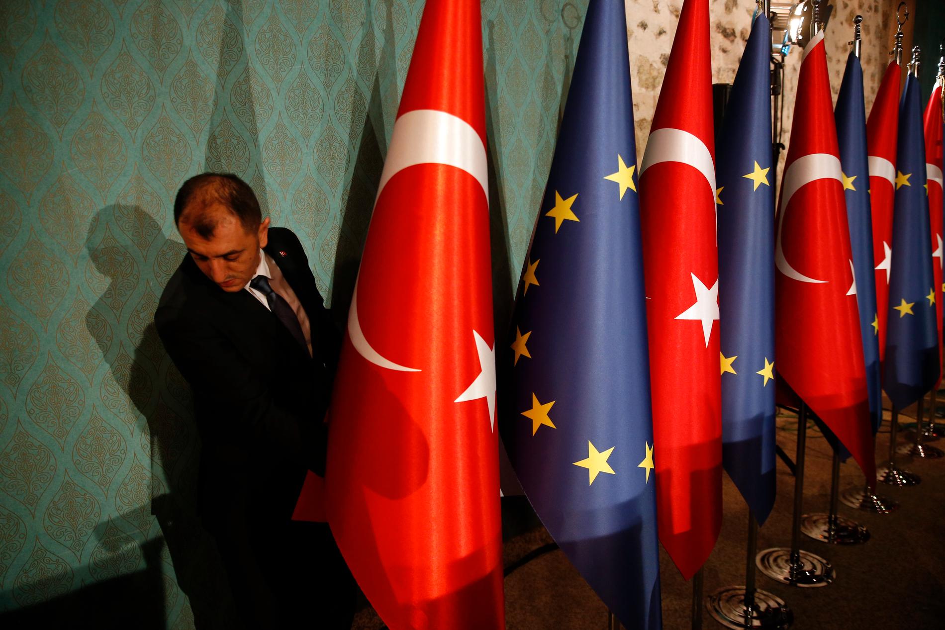 Turkiet anser att EU:s bedömningar i den nya utvidgningsrapporten inte är korrekta. Arkivbild.