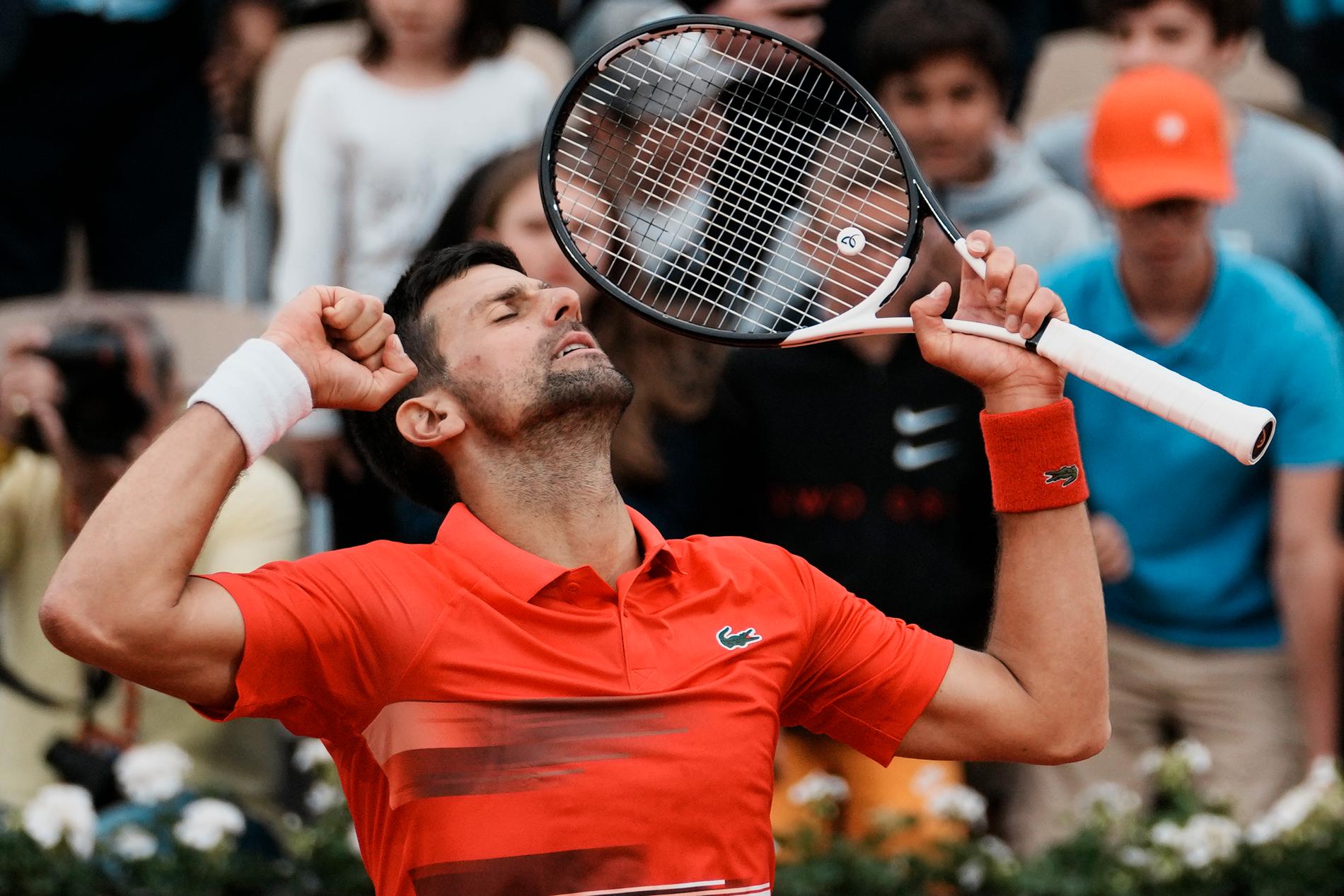 Novak Djokovic tog sig enkelt vidare i Franska mästerskapen.