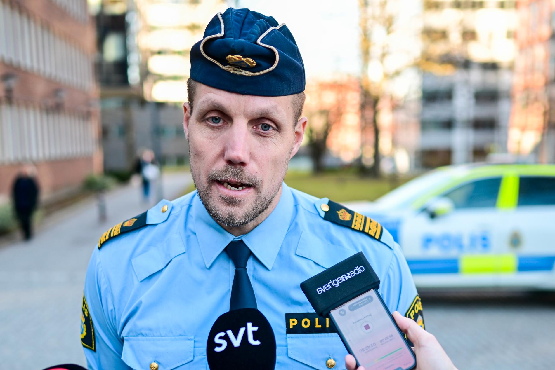 Polischefen Christian Nylén.