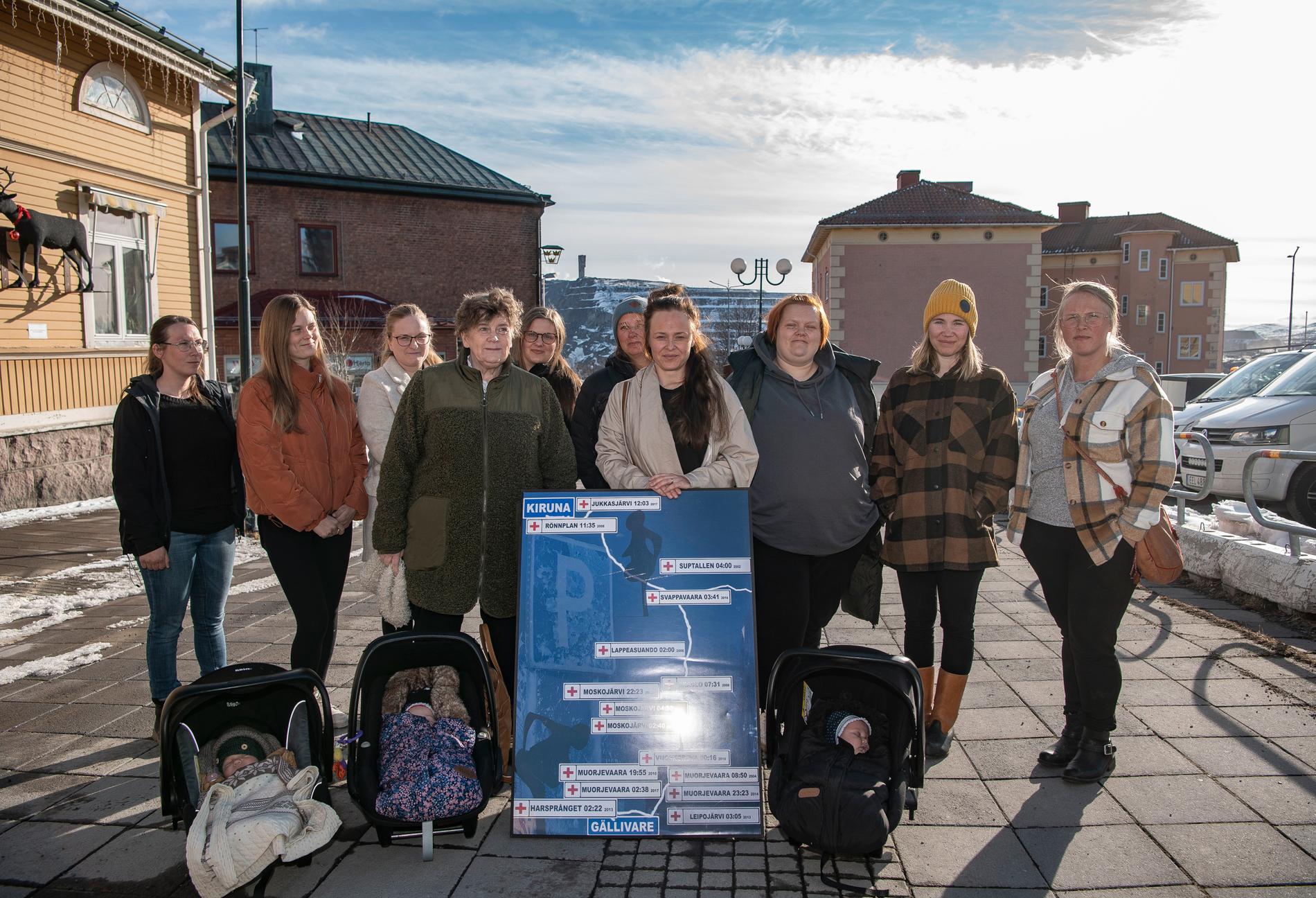 Christines och Helals historia är inte unik. Sedan BB i Kiruna lades ner 2001 har gravida Kirunakvinnor tvingats åka till Gällivare för att föda. 