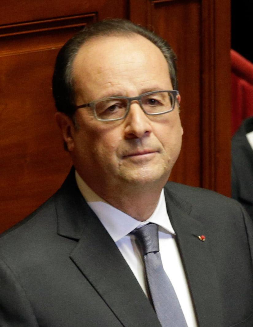 President Francois Hollande.
