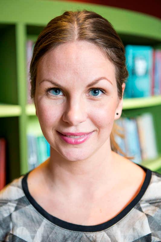 Anna ­Libietis, som jobbar heltid med satsningen Svenska med baby.