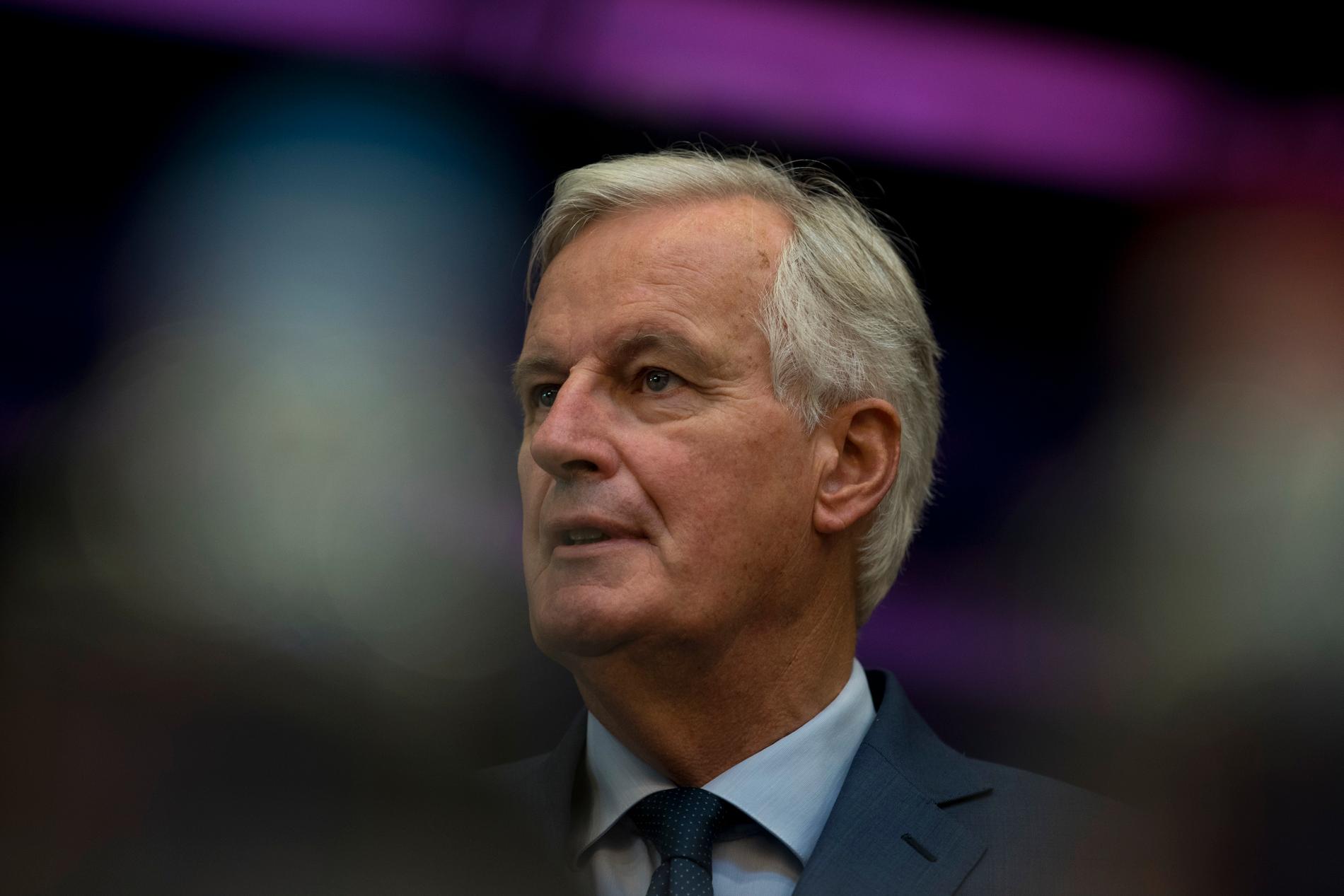 EU:s chefsförhandlare Michel Barnier. Arkivbild.