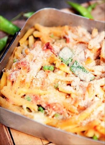Italienskt till max Den ugnsbakade pastan är snabblagad, snygg och garanterat smaskig!