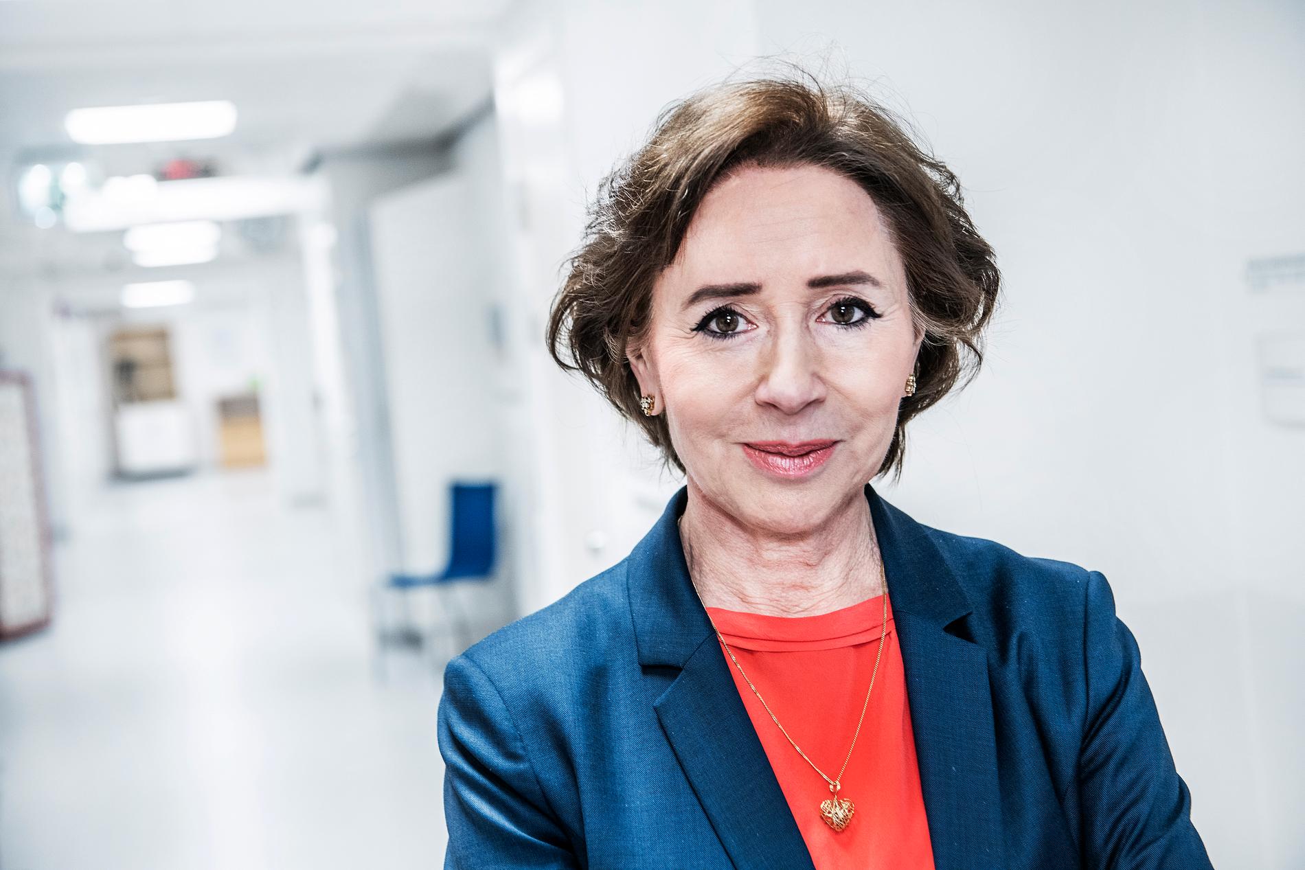 Angelica Lindén Hirschberg, professor i obstetrik och gynekologi vid Karolinska Institutet. Arkivbild.