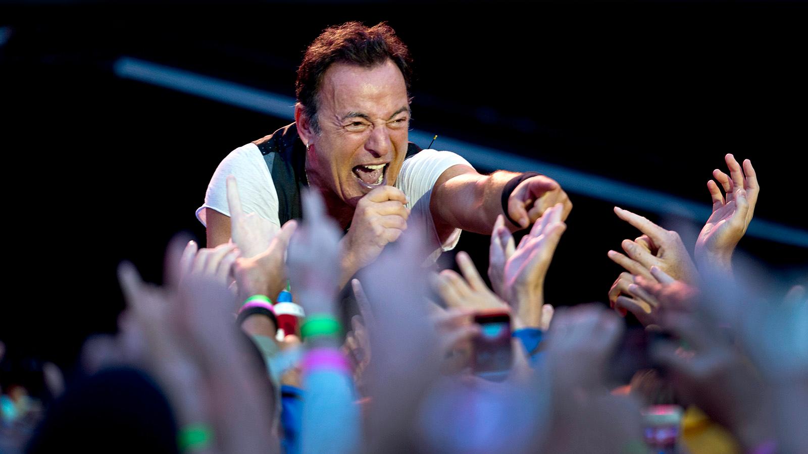 Bruce Springsteen på Ullevi 28 juli 2012.