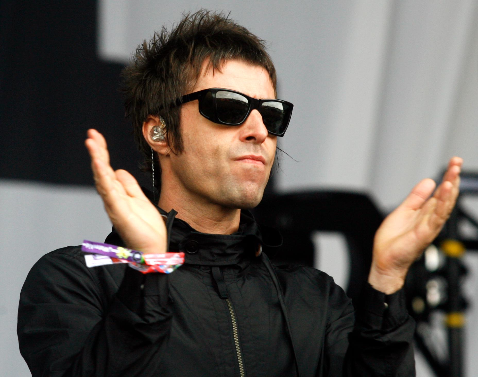 Liam Gallagher vill begrava stridsyxan. Arkivbild.