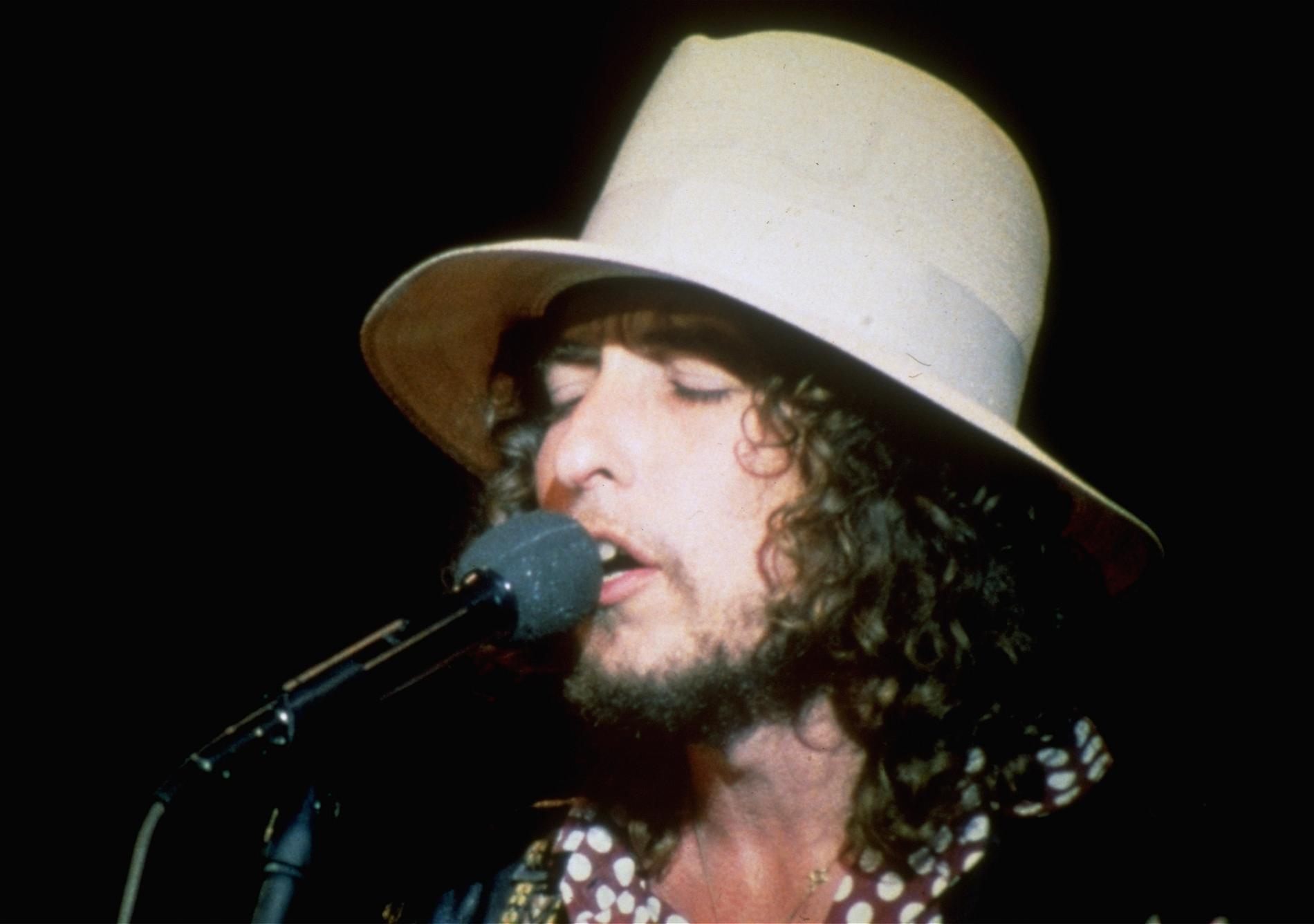 Bob Dylan vid tiden för "Desire".